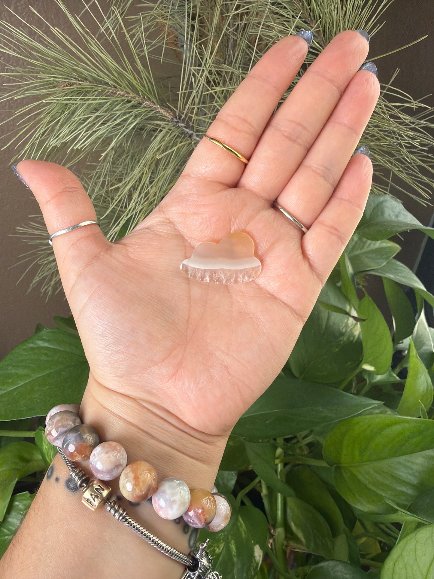 Iris Agate Cloud Cabachon