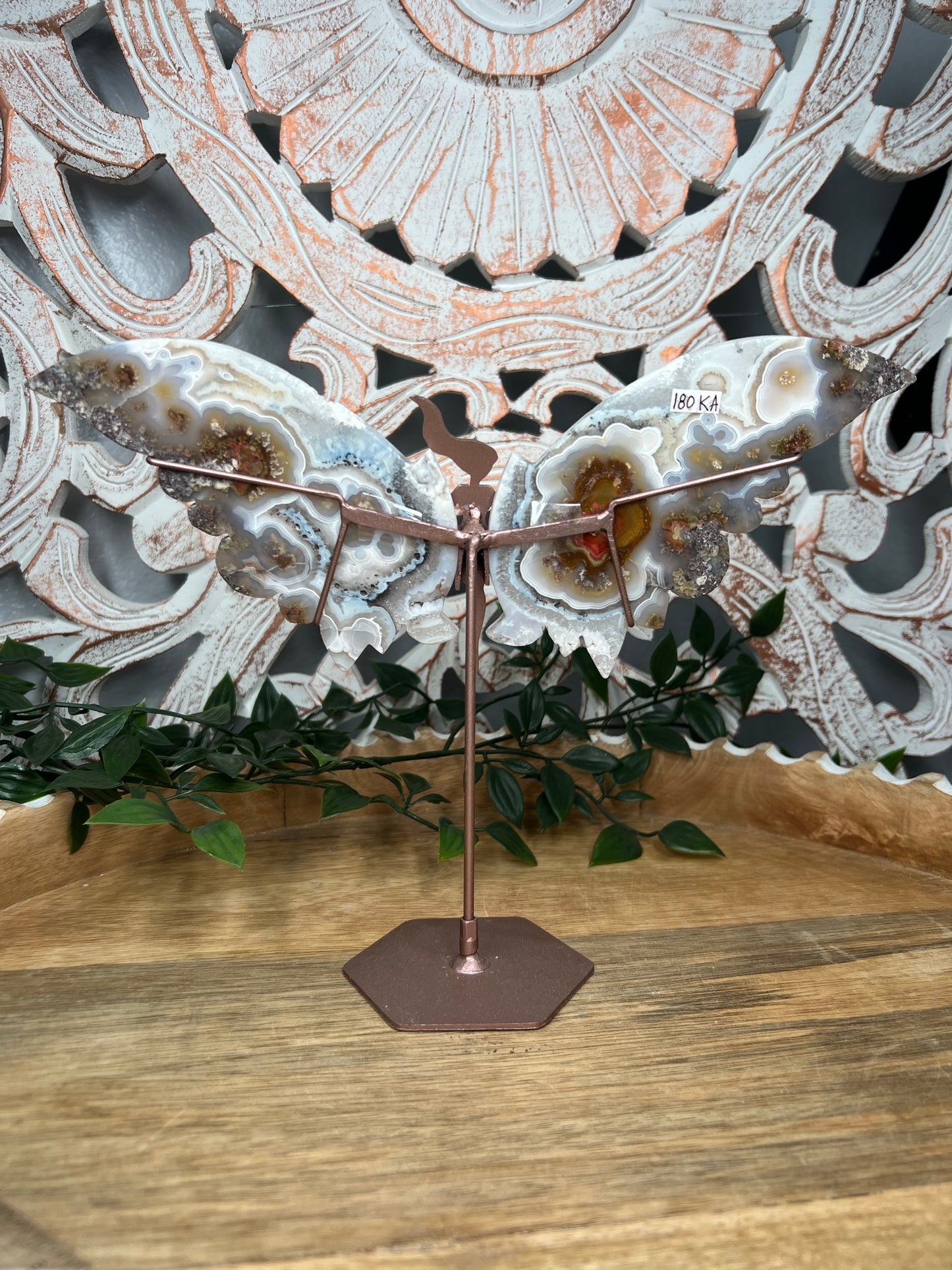 Scenic Moss Agate Wings