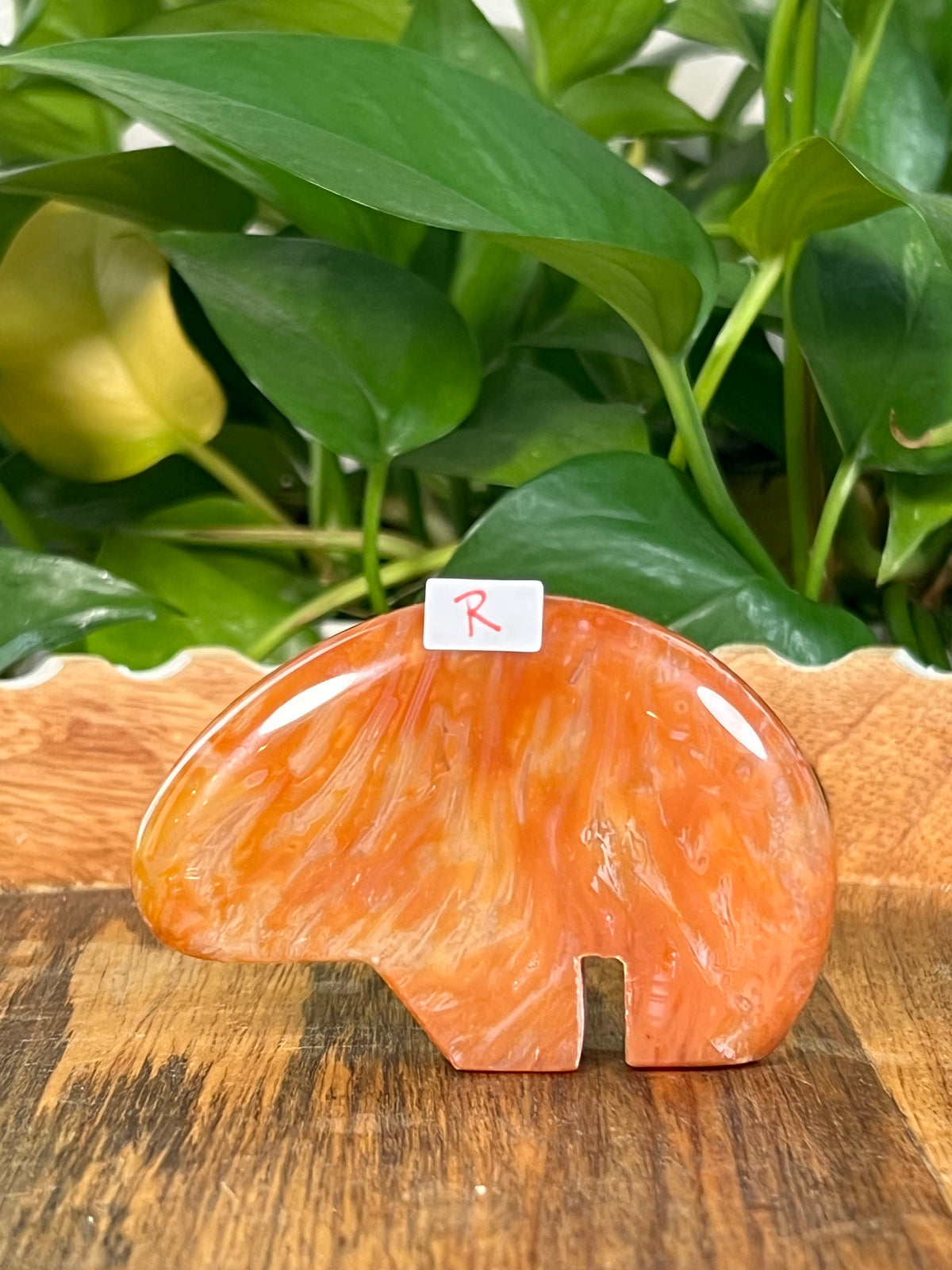 Red Carnelian Bears