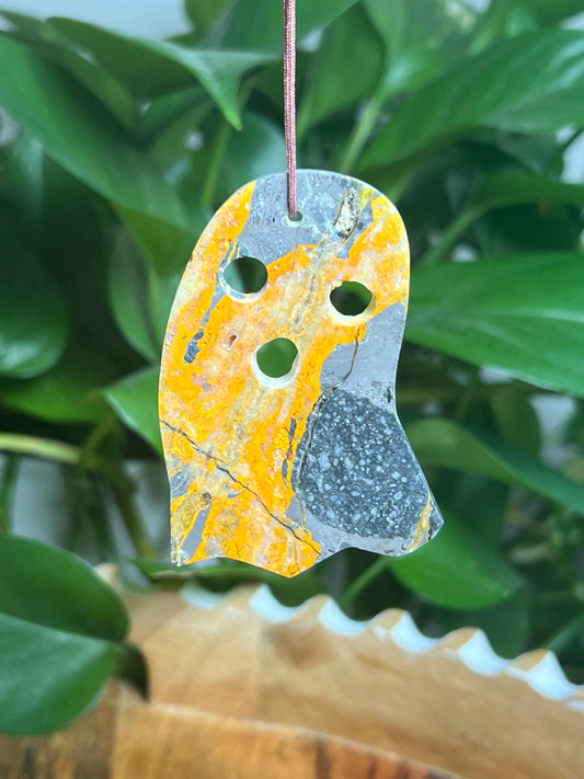 Bumblebee Jasper Ornament Ghost: AH