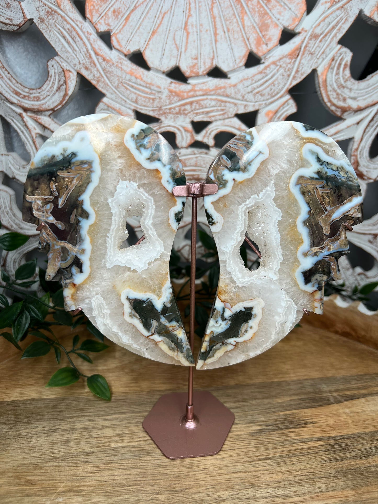 Blue Green Jasper Wings