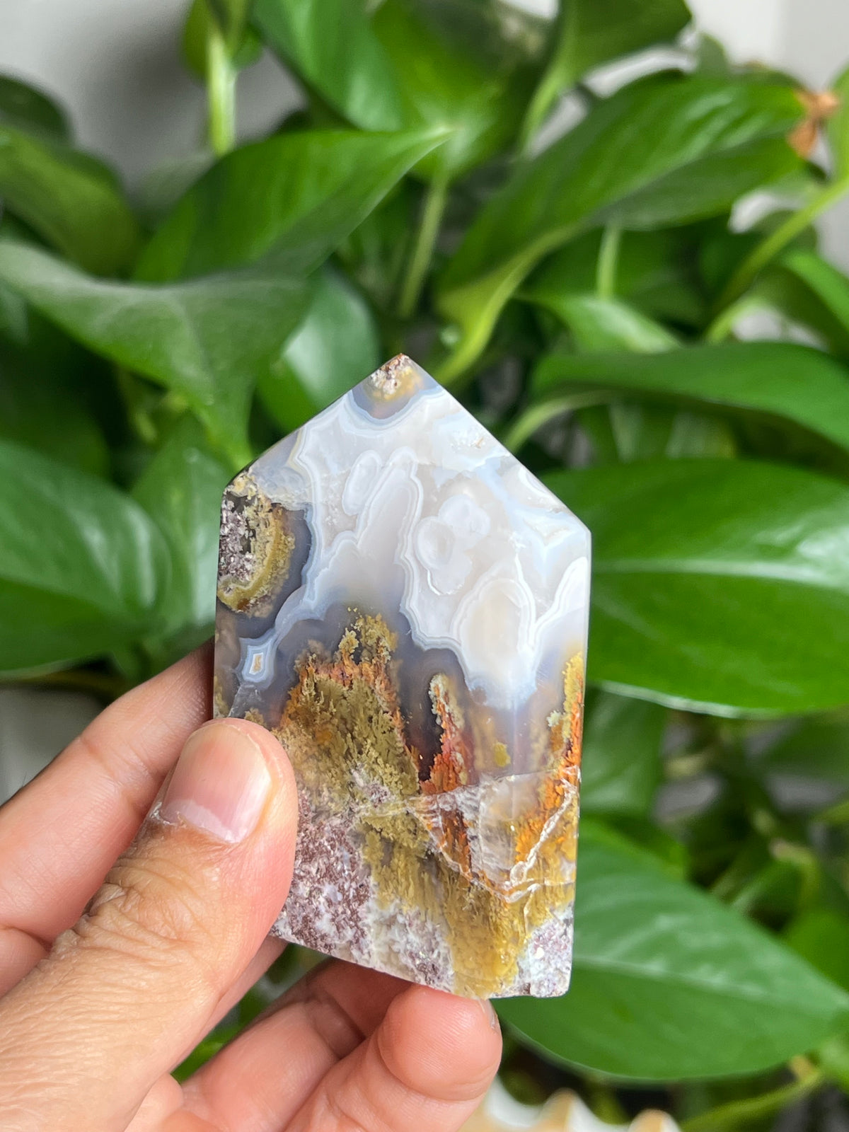 Scenic Moss Agate Flat Tower: RE