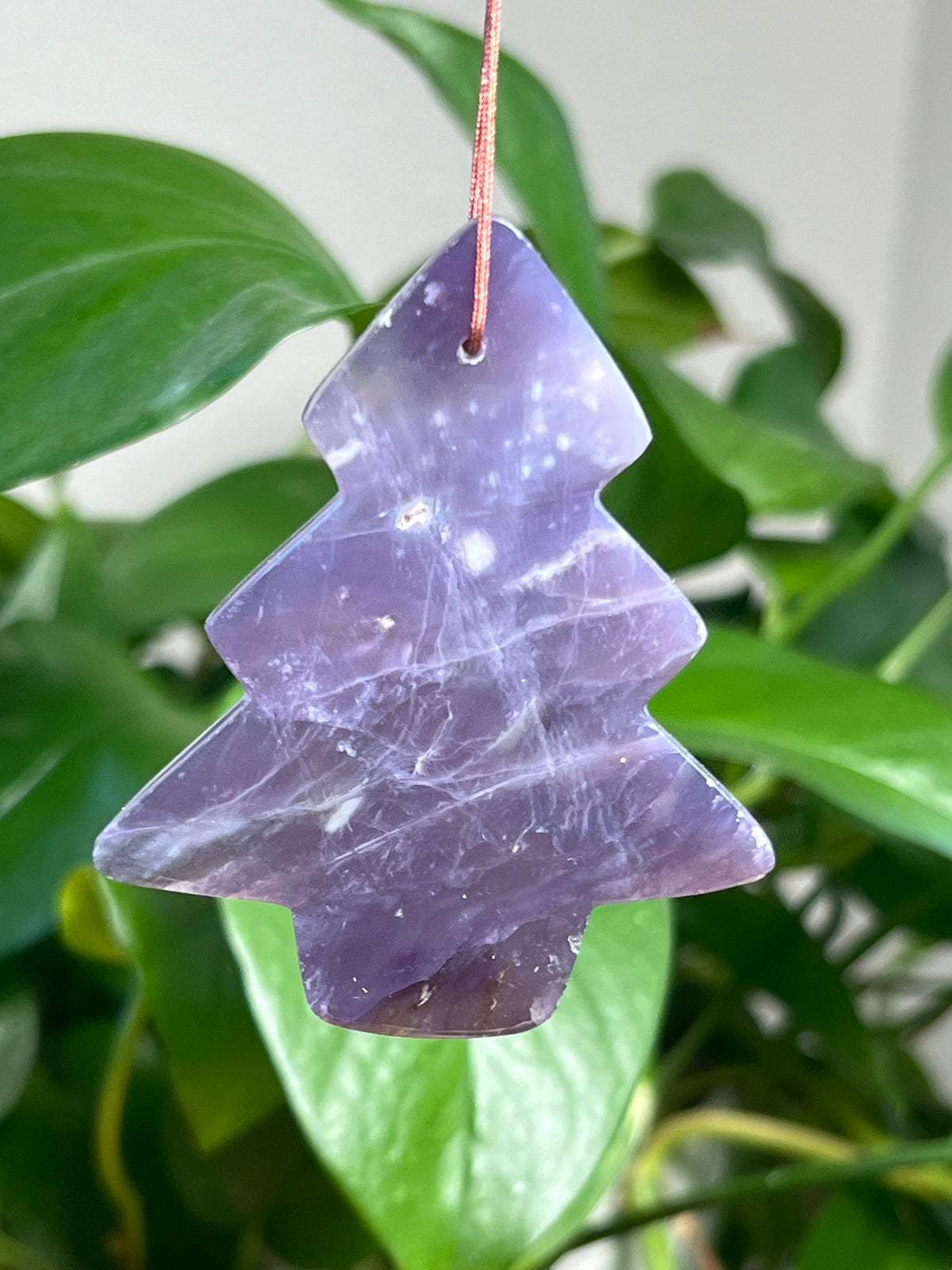 Purple Chalcedony Ornament Tree: CH