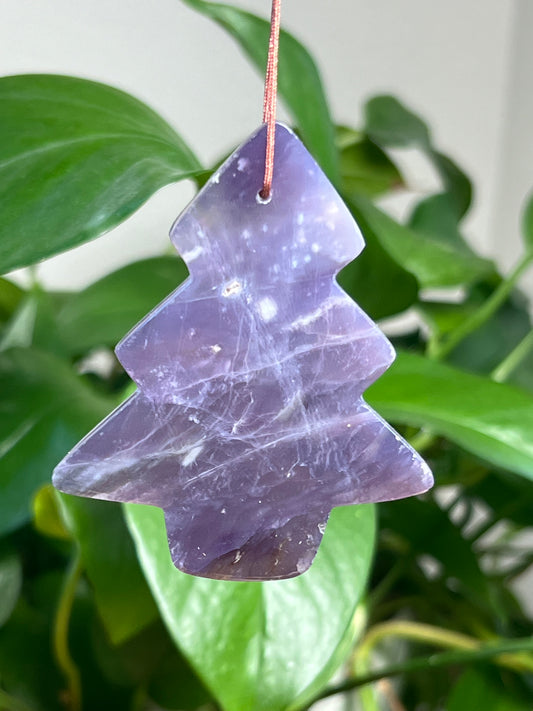 Purple Chalcedony Ornament Tree: CH