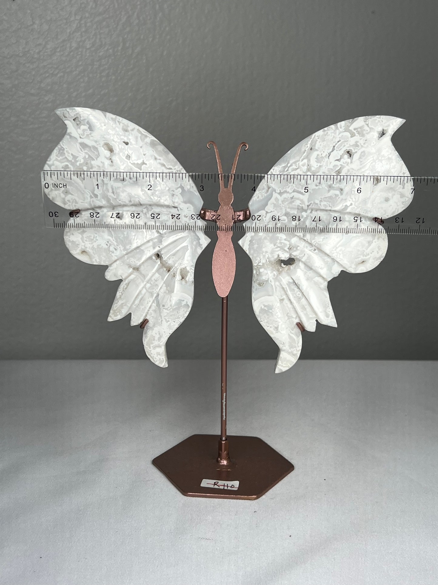 White Plume Agate Wings