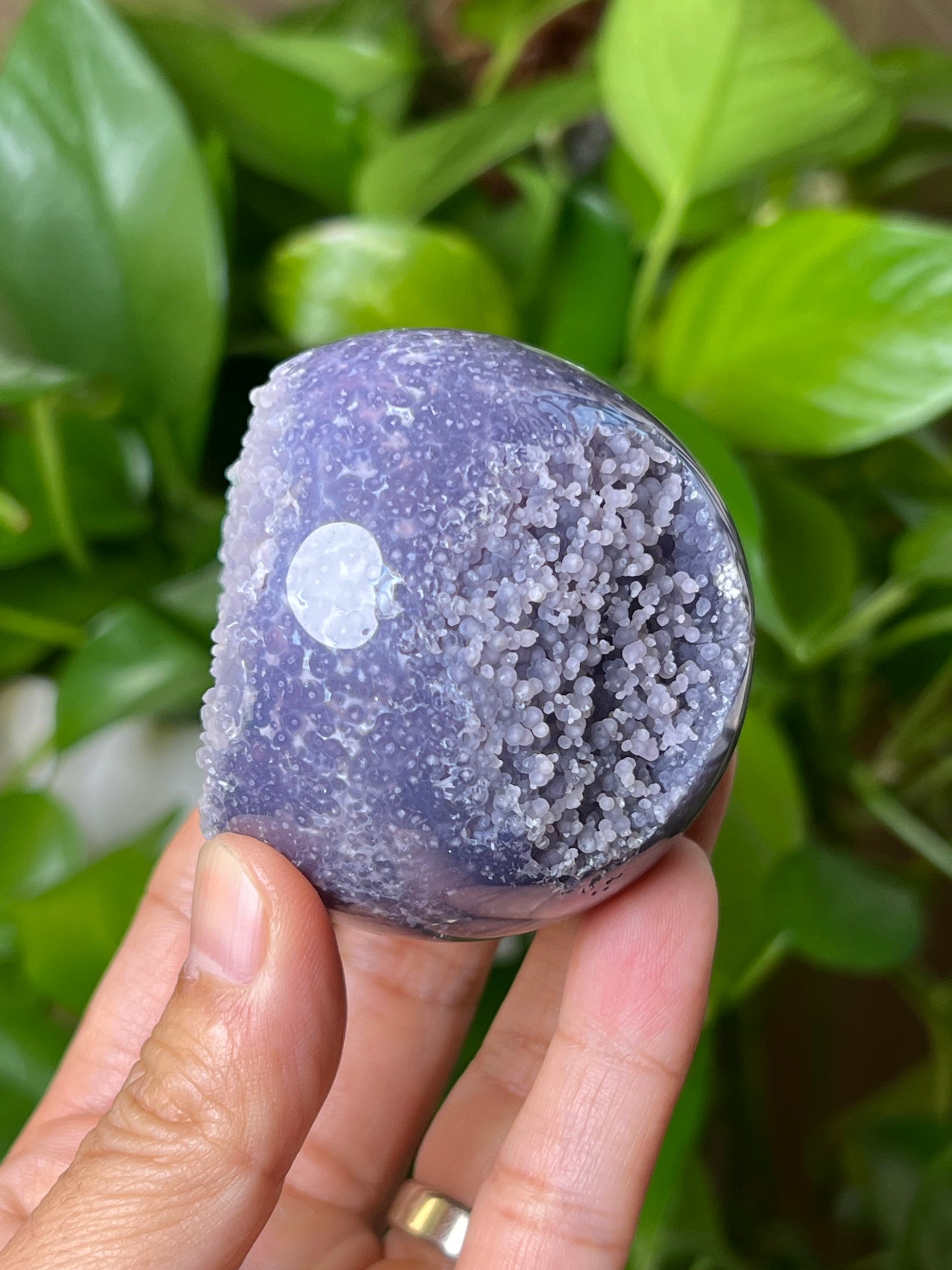 Grape Agate Sphere