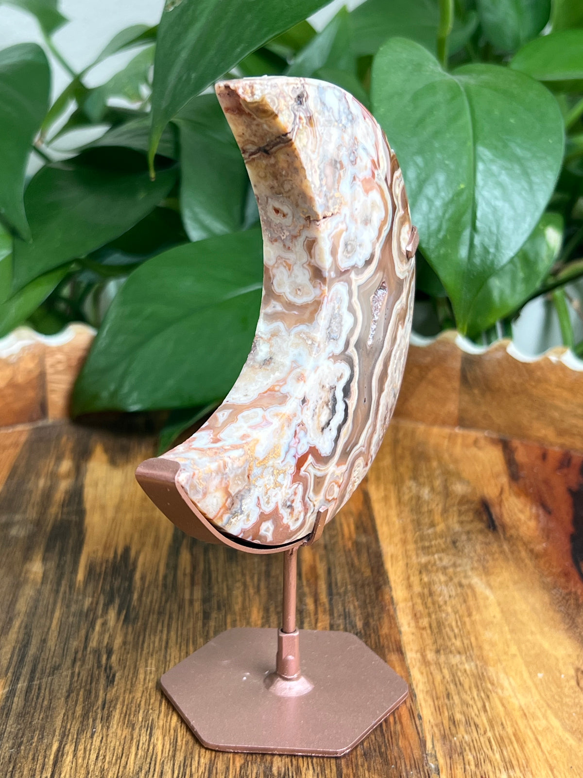 Crazy Lace Agate Moon: PB