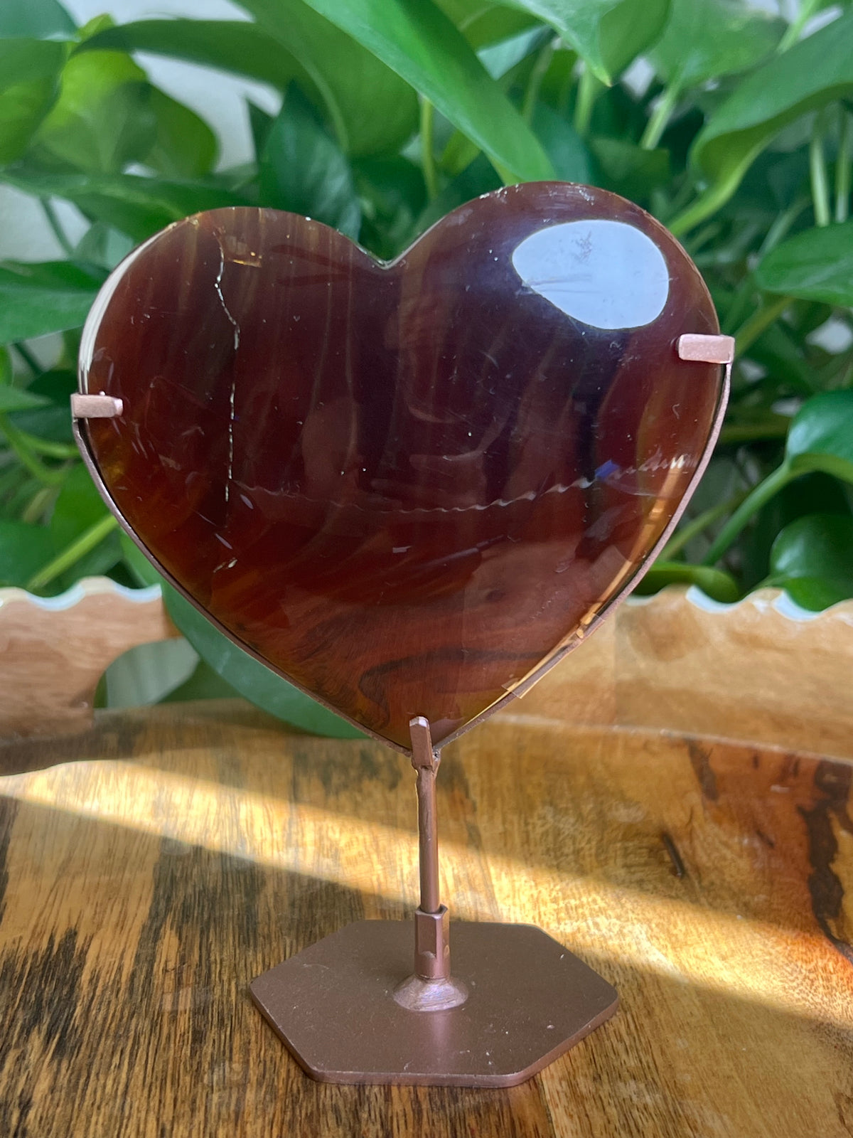 Blue Amber Heart: AA