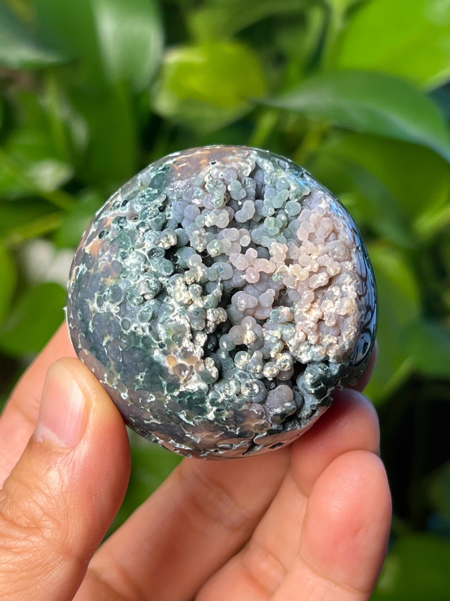 Grape Agate Sphere