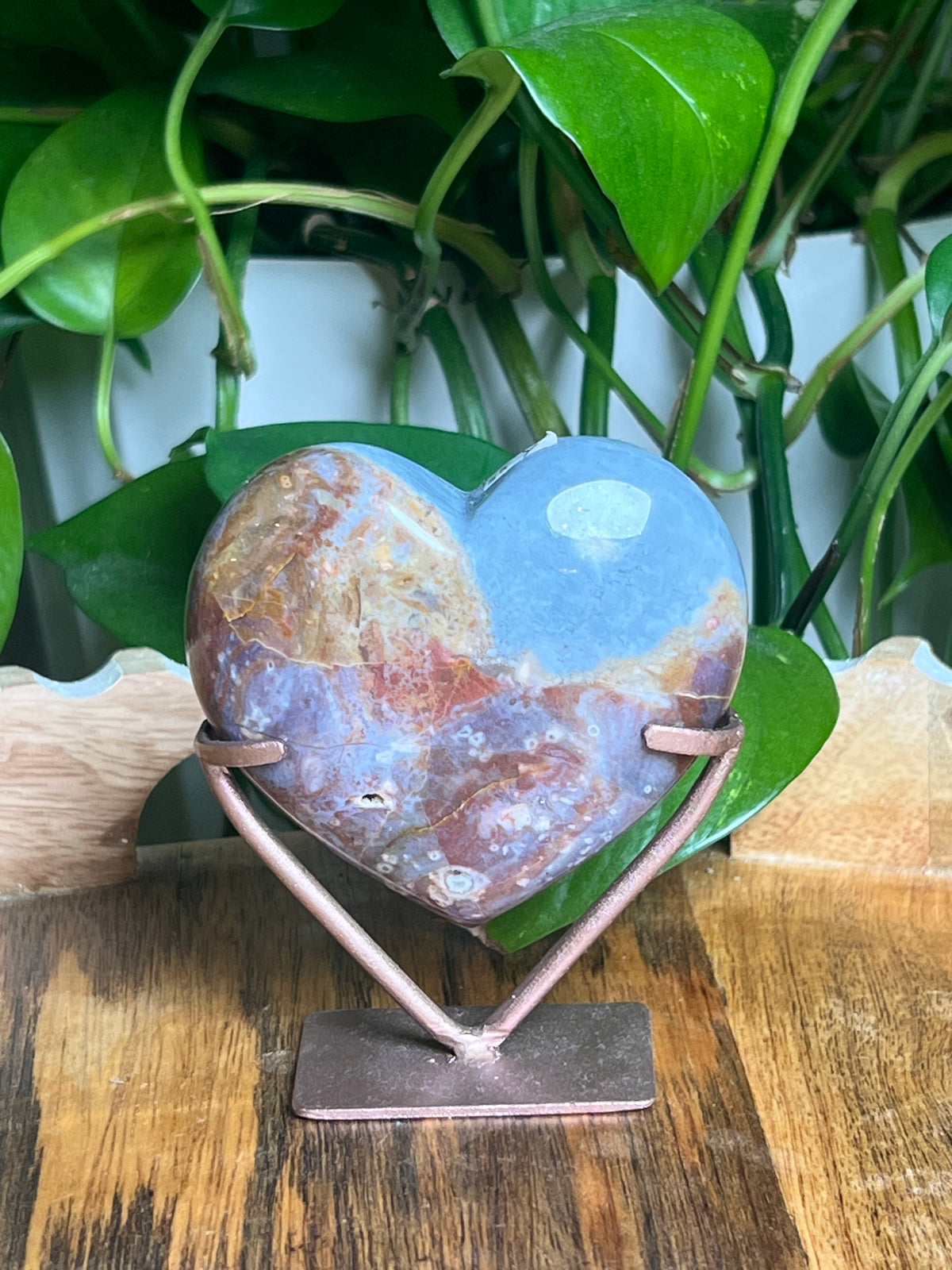 River Jasper Heart: Y