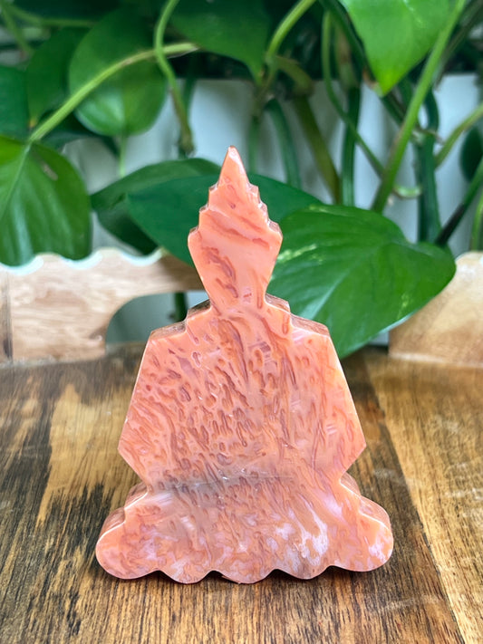 Carnelian Buddha: P
