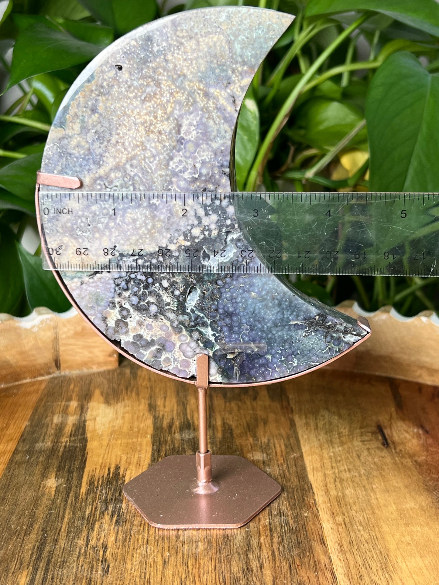 Grape Agate Moon