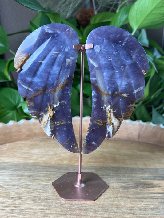 Purple Chalcedony Wings