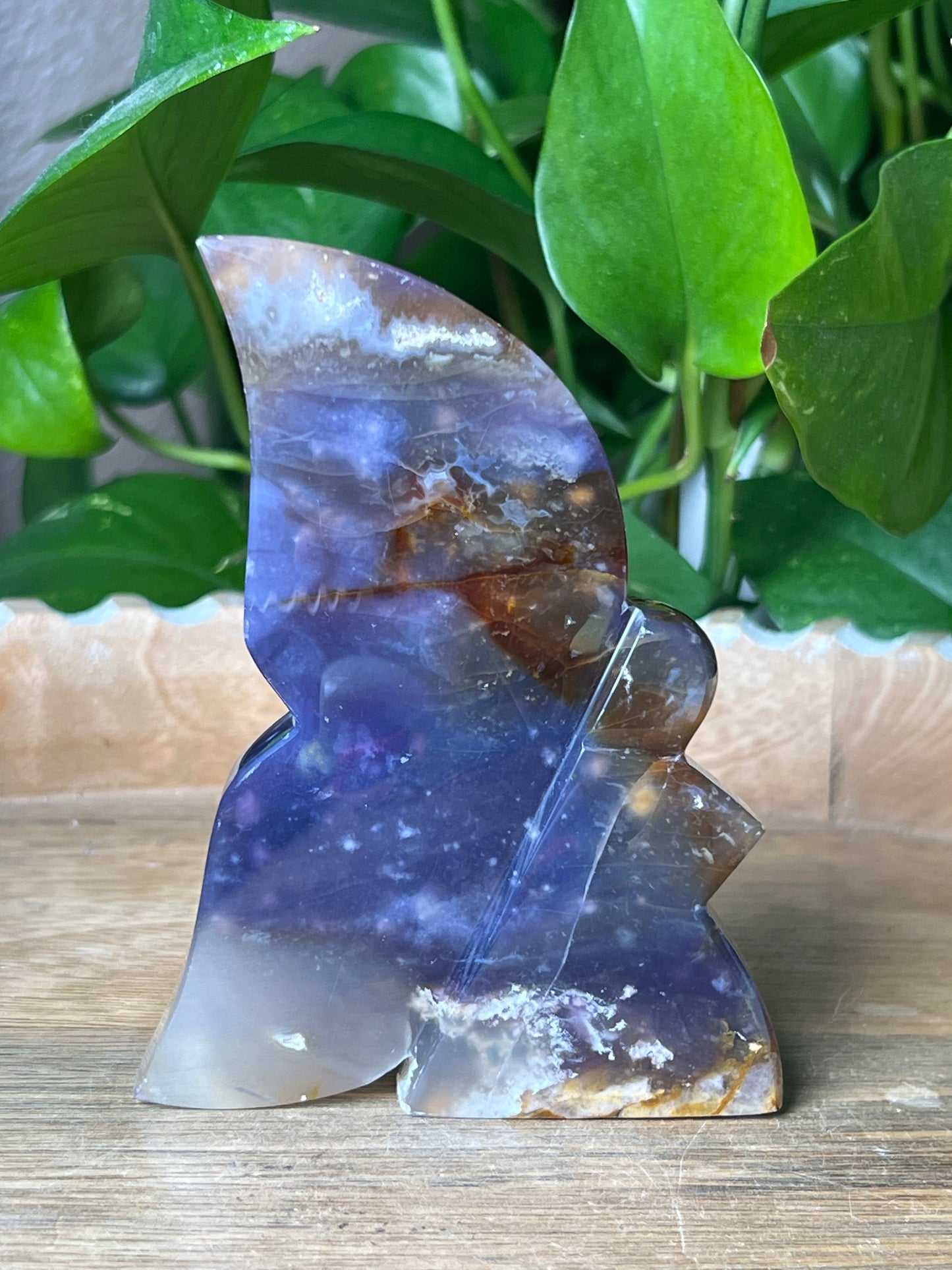 Purple Chalcedony Fairy