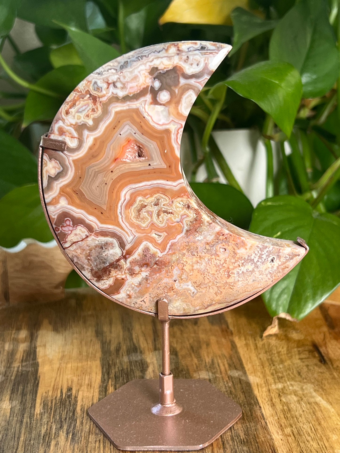 Crazy Lace Agate Moon PA