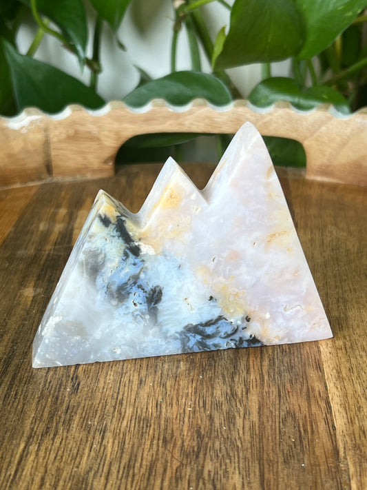 Rainbow Plume Agate Mountain
