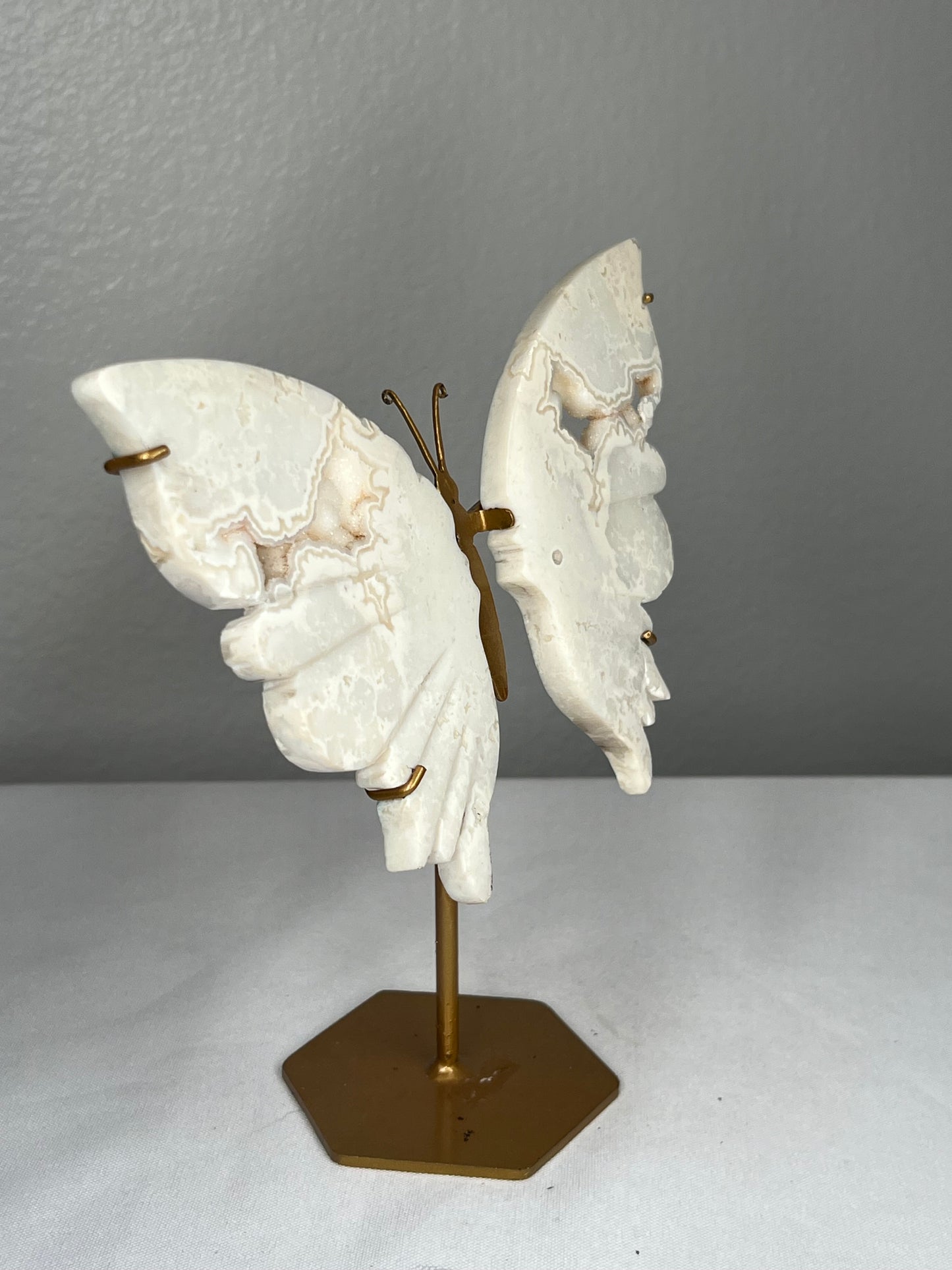 White Plume Agate Wings