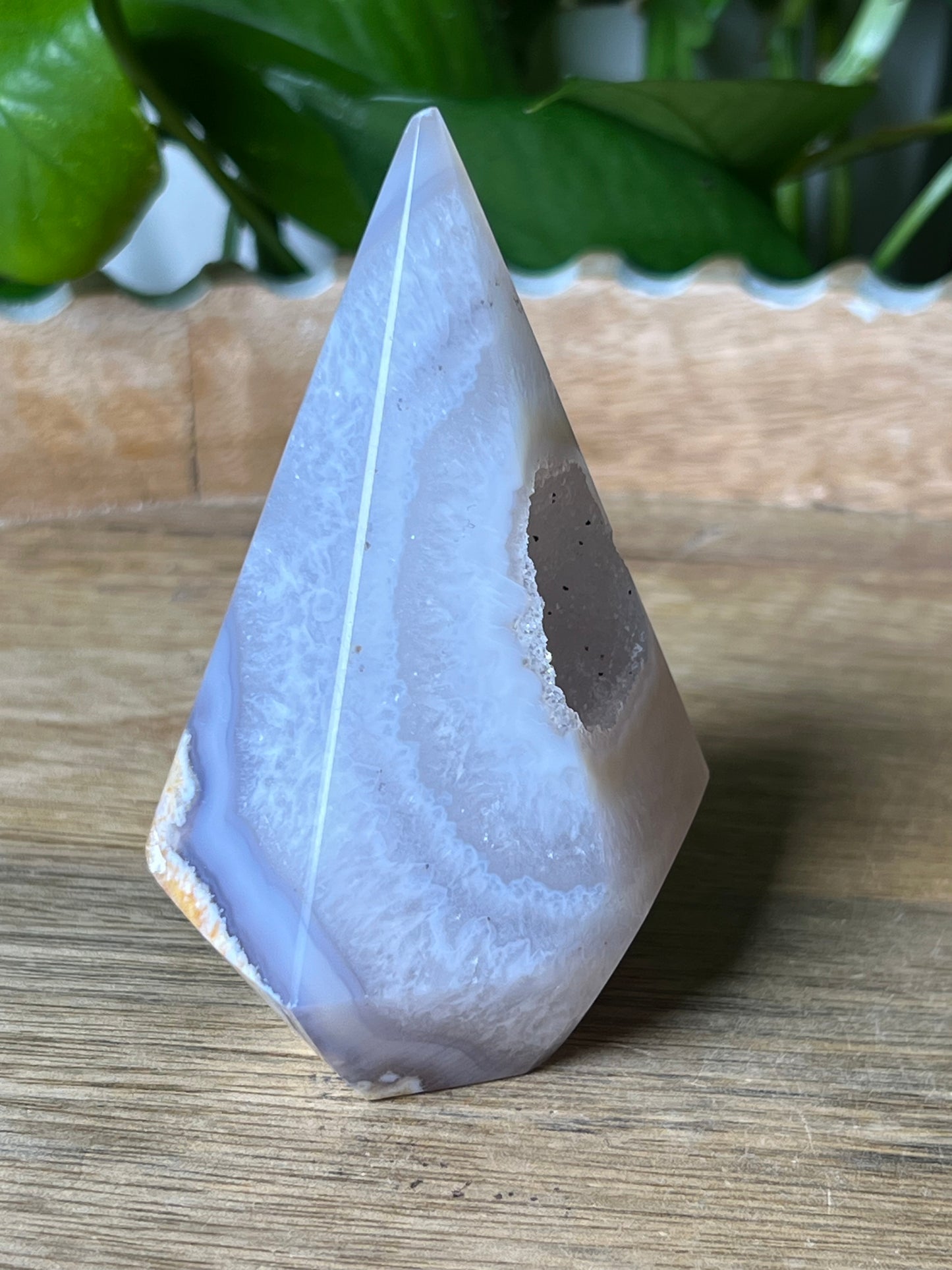 Brazilian Druzy Agate Diamond