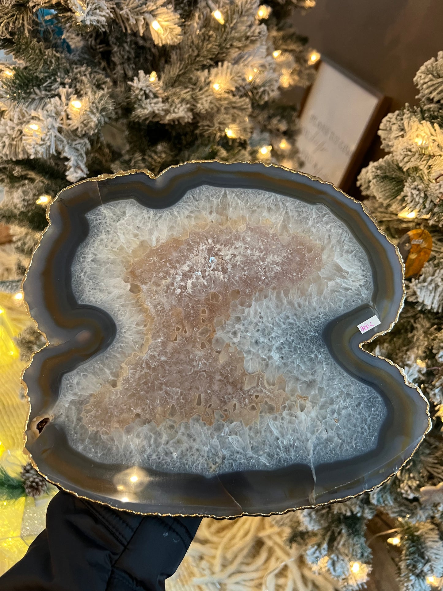 Brazilian Coaster Gold Platted