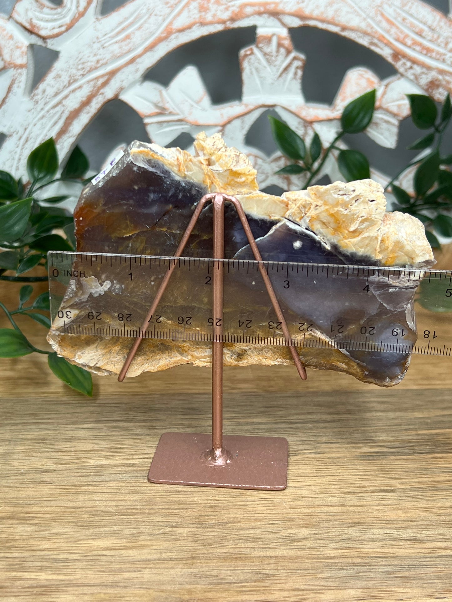 Purple Chalcedony Slab