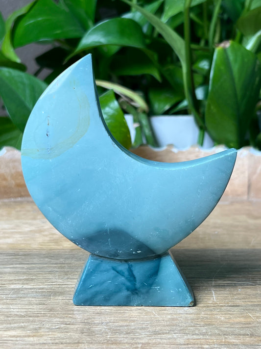 Blue Green Jasper Moon