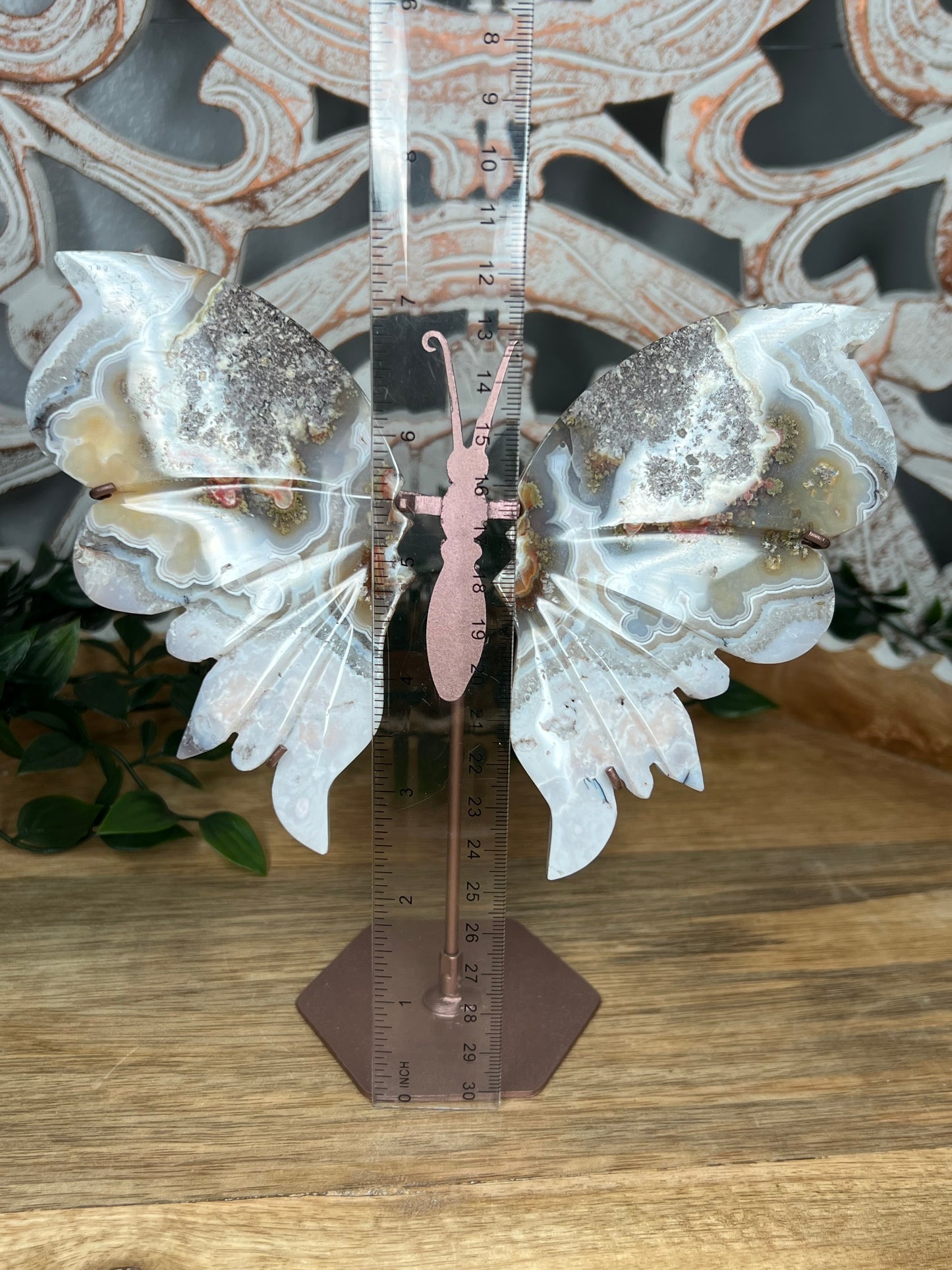 Scenic Moss Agate Wings