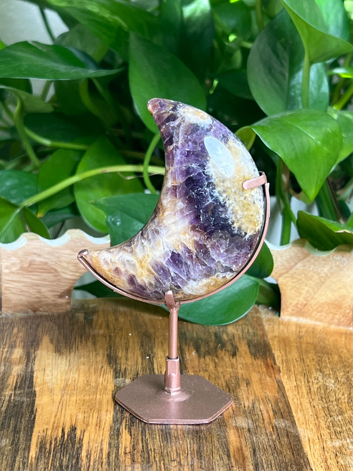 Indonesian Amethyst Puffy Moon: XA