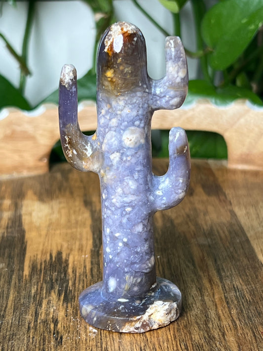 Purple Chalcedony Cactus