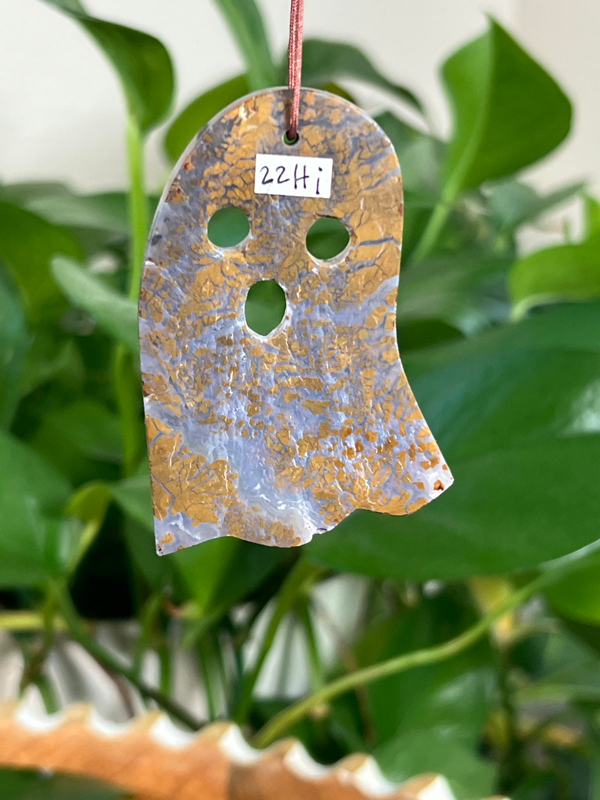 Brecciated Jasper Ghost Ornaments