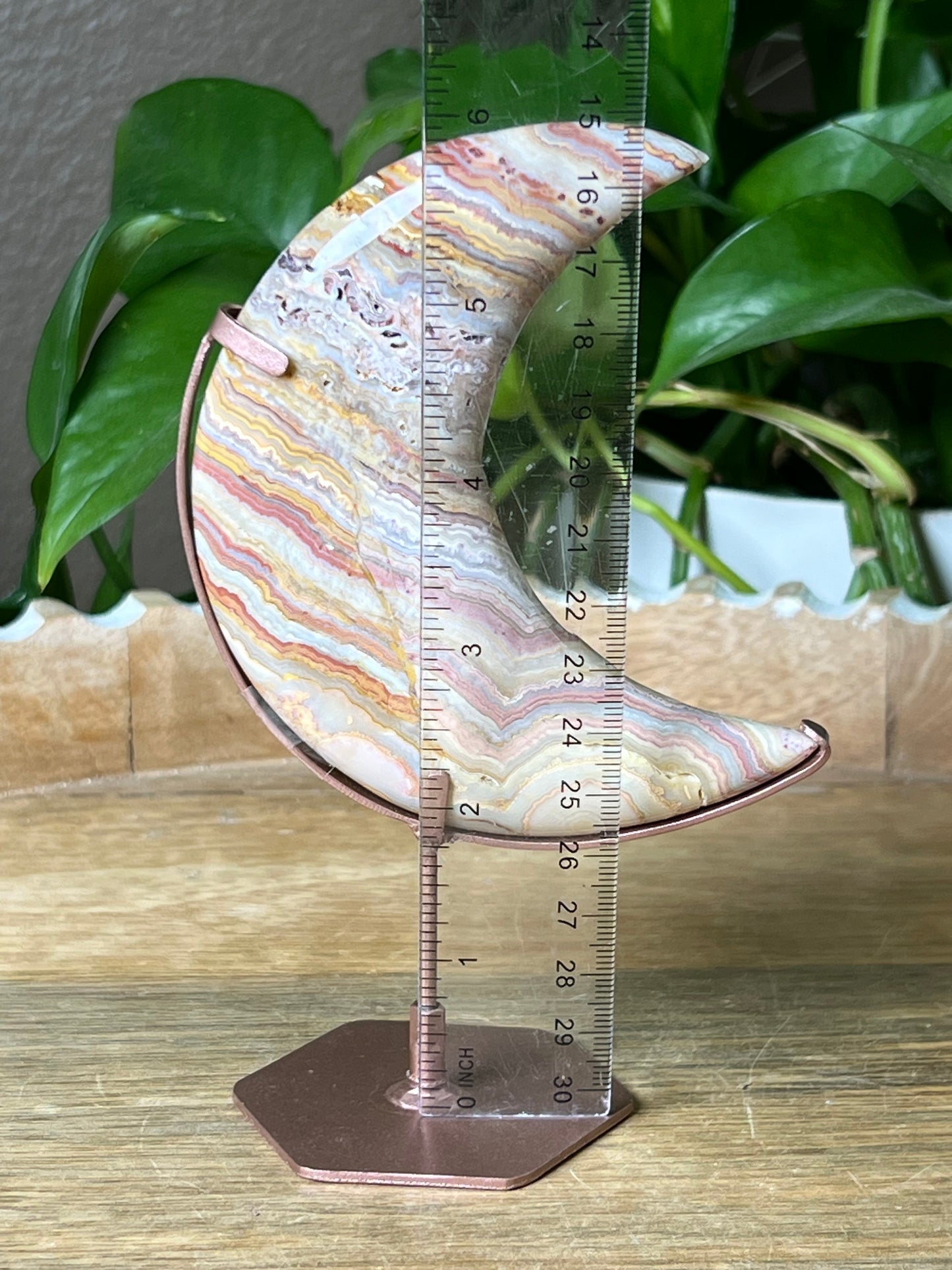 Crazy Lace Agate Moon