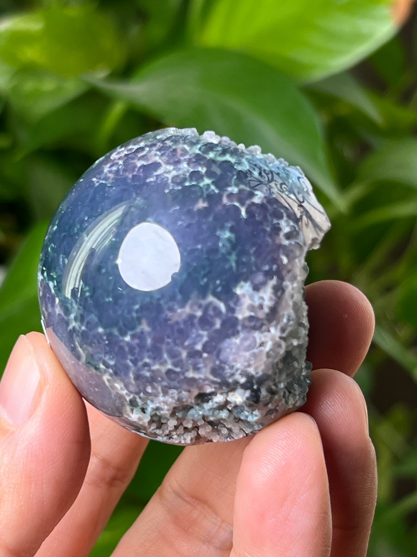 Grape Agate Sphere