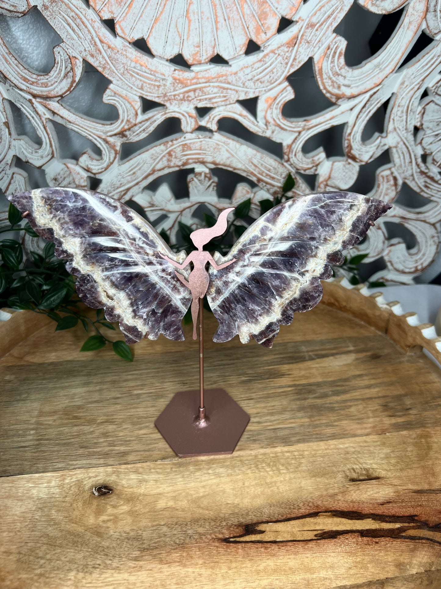 Indonesian Amethyst Fairy Wings