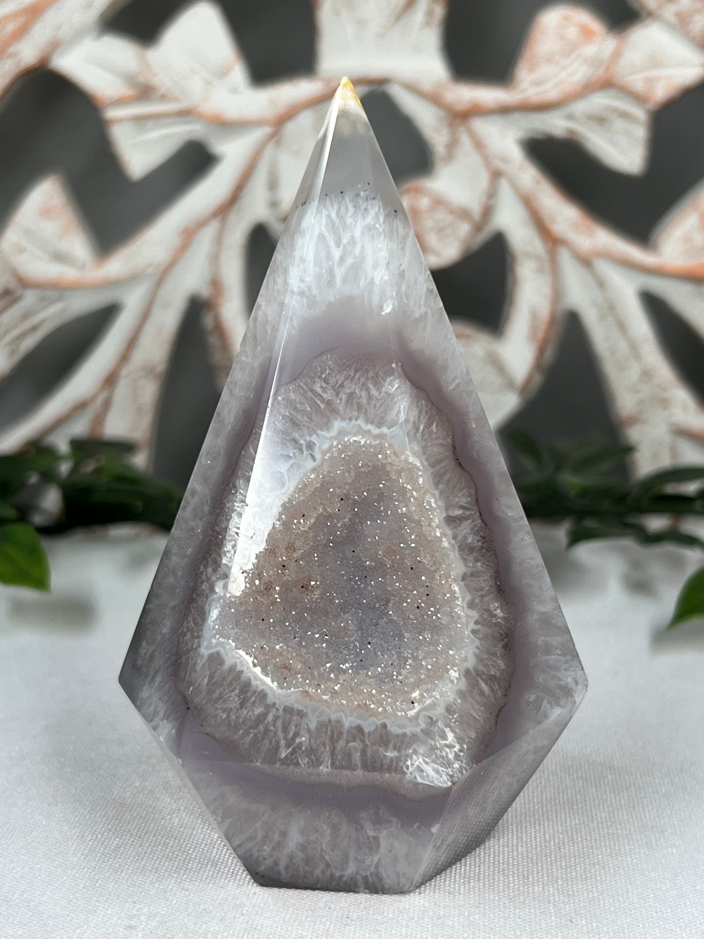 Brazilian Agate Tower