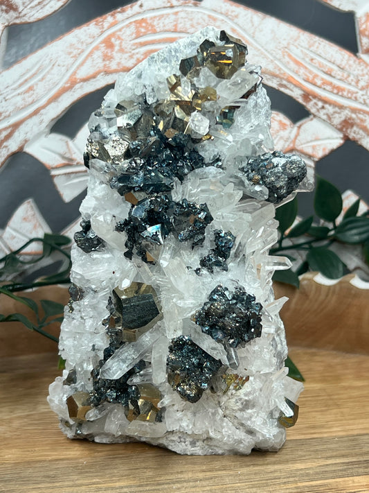 Rainbow Pyrite Specimen