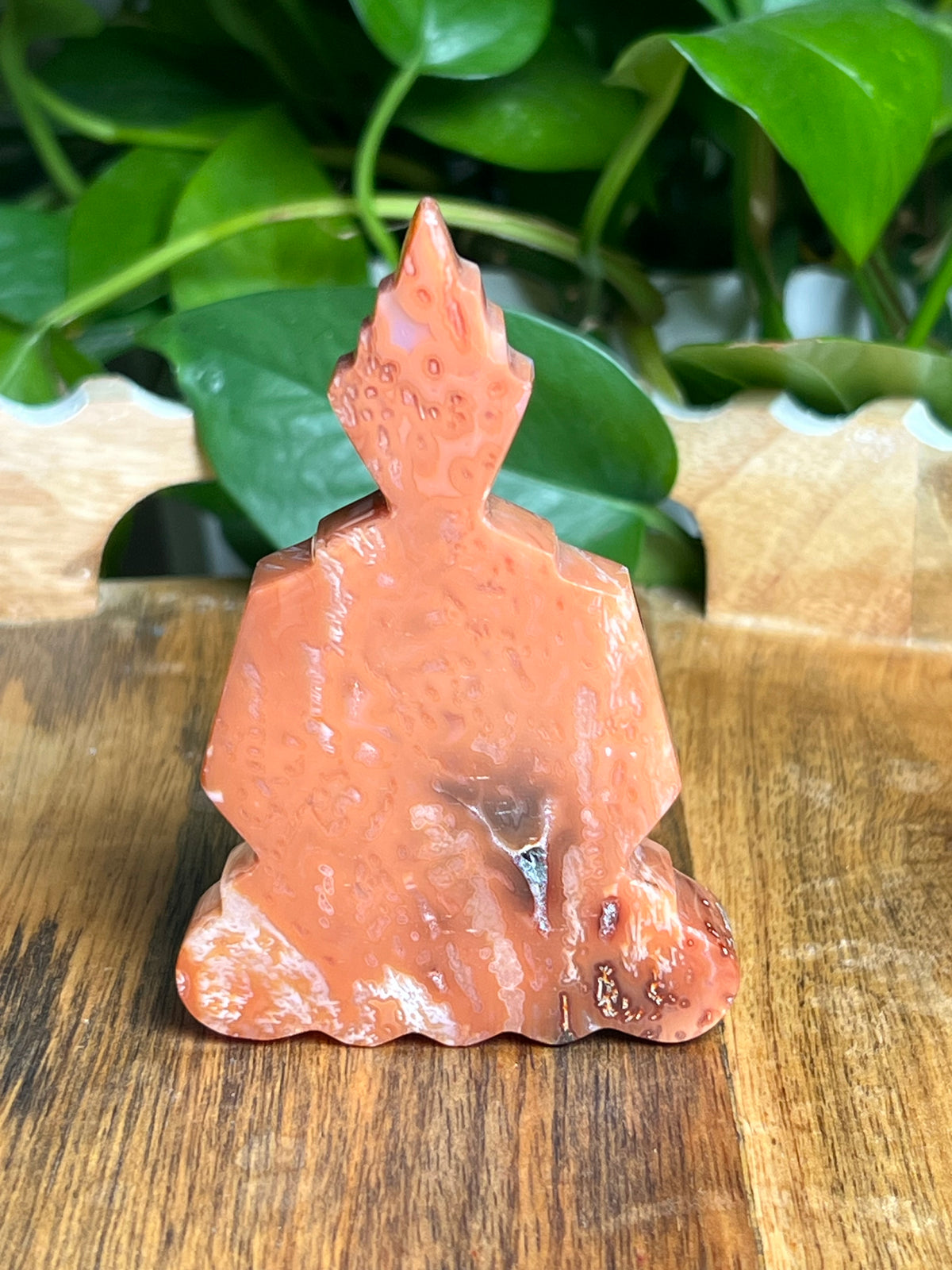 Carnelian Buddha: N