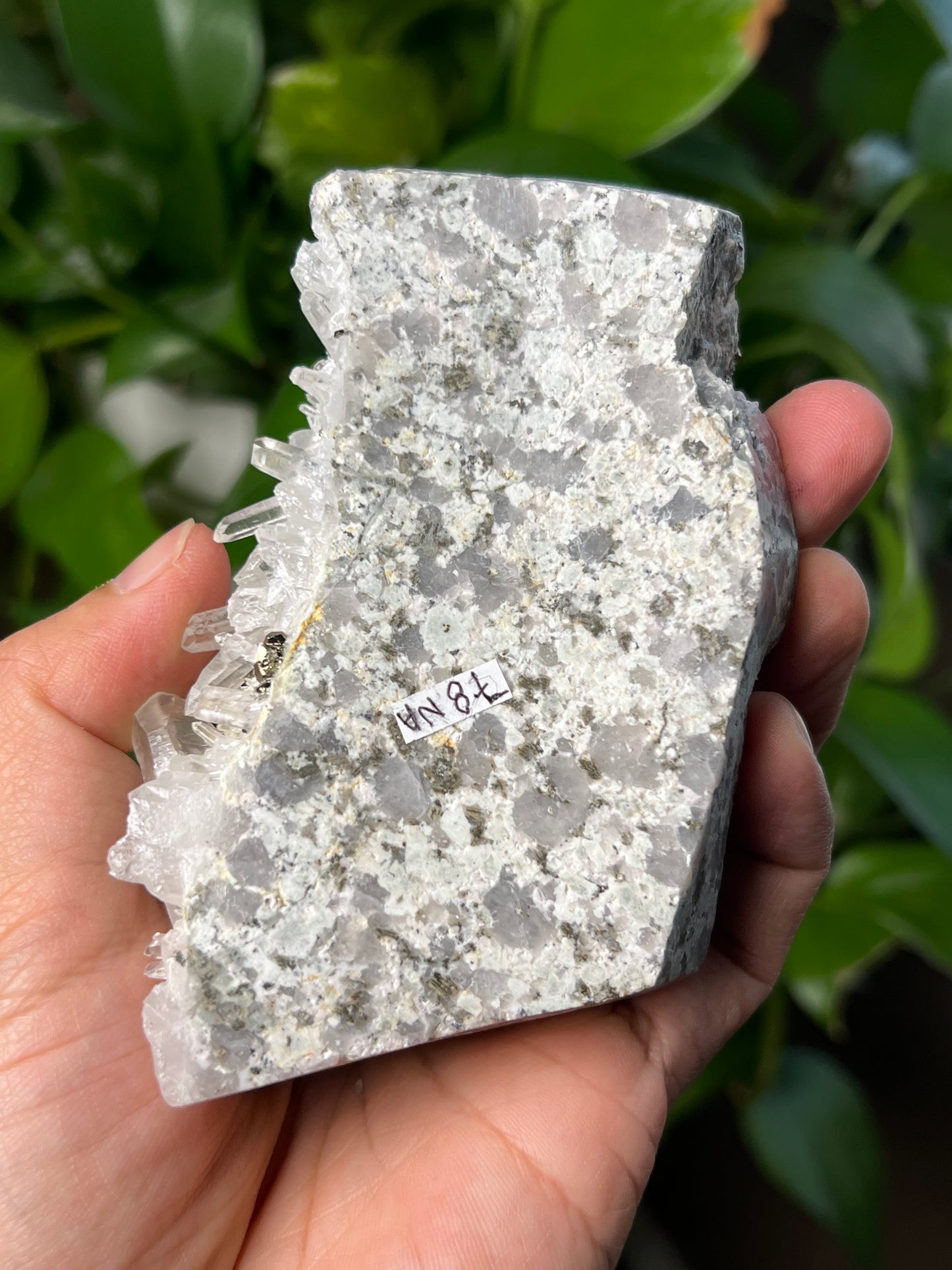 Rainbow Pyrite Quartz