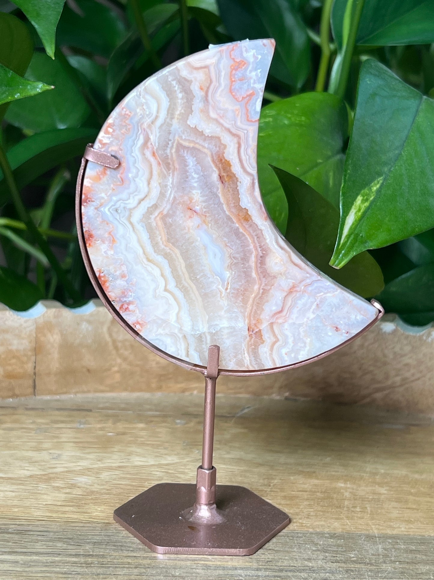 Crazy Lace Agate Moon