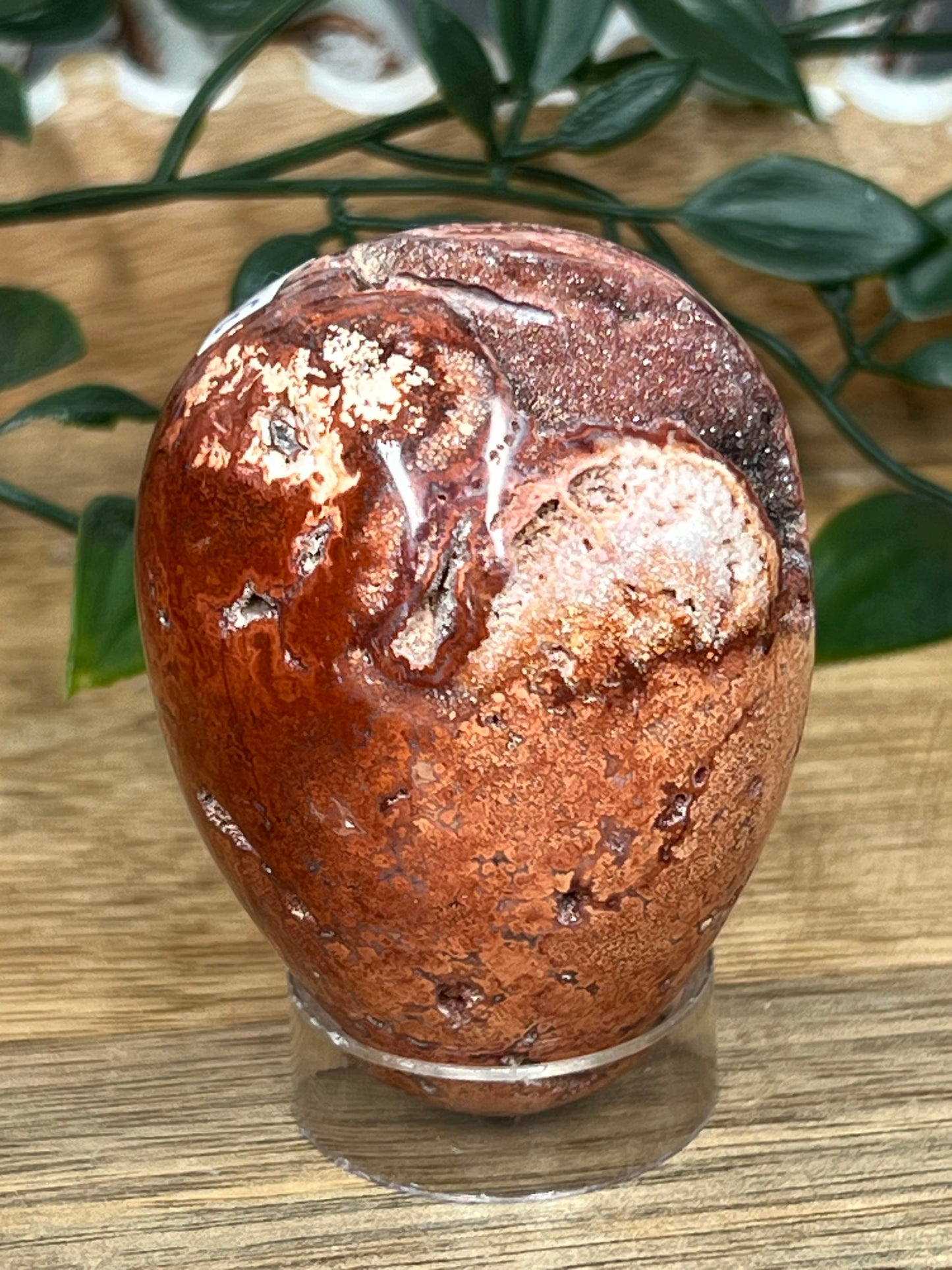 Crazy Lace Agate Egg