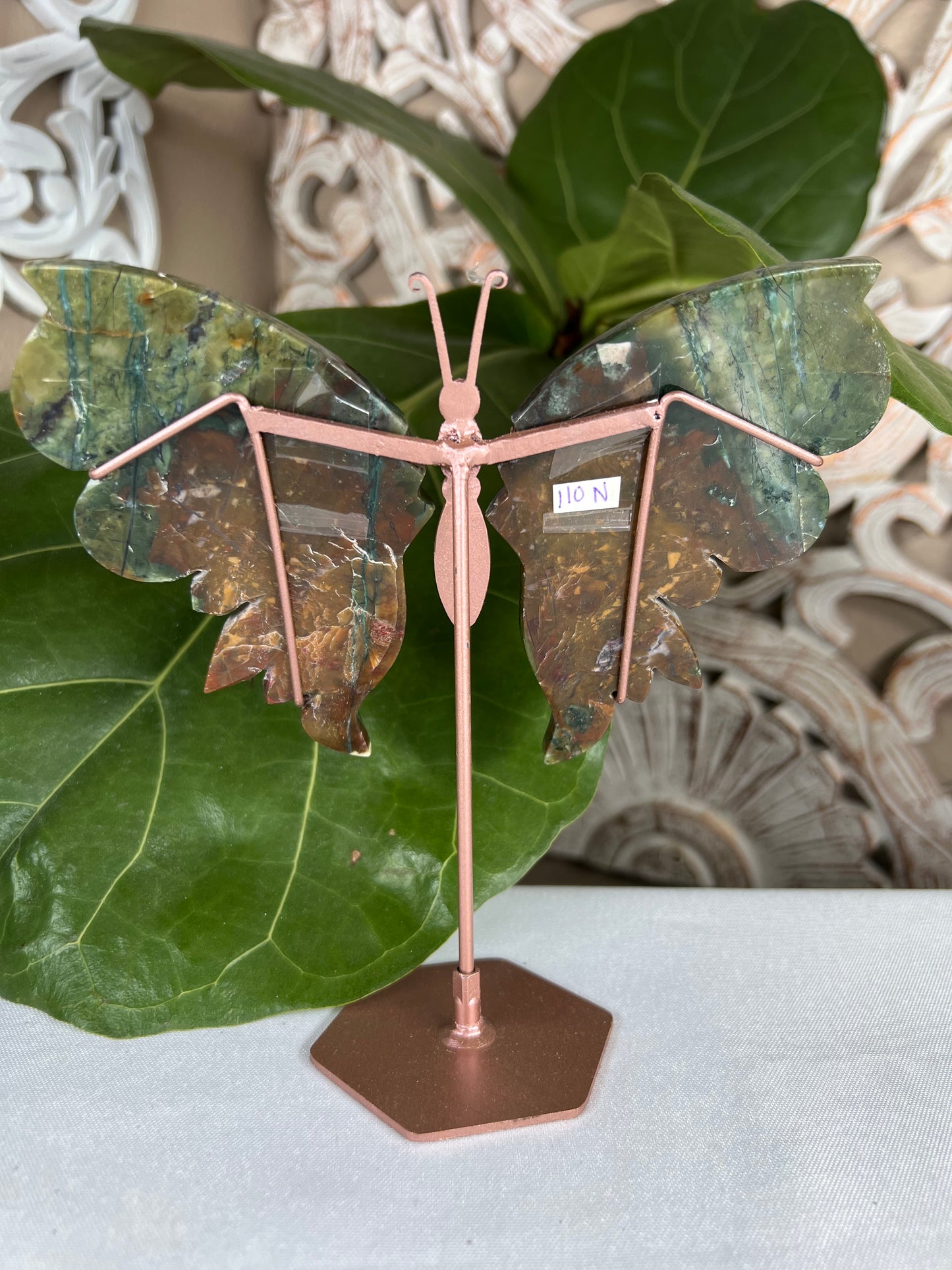 Blue Green Jasper Wings