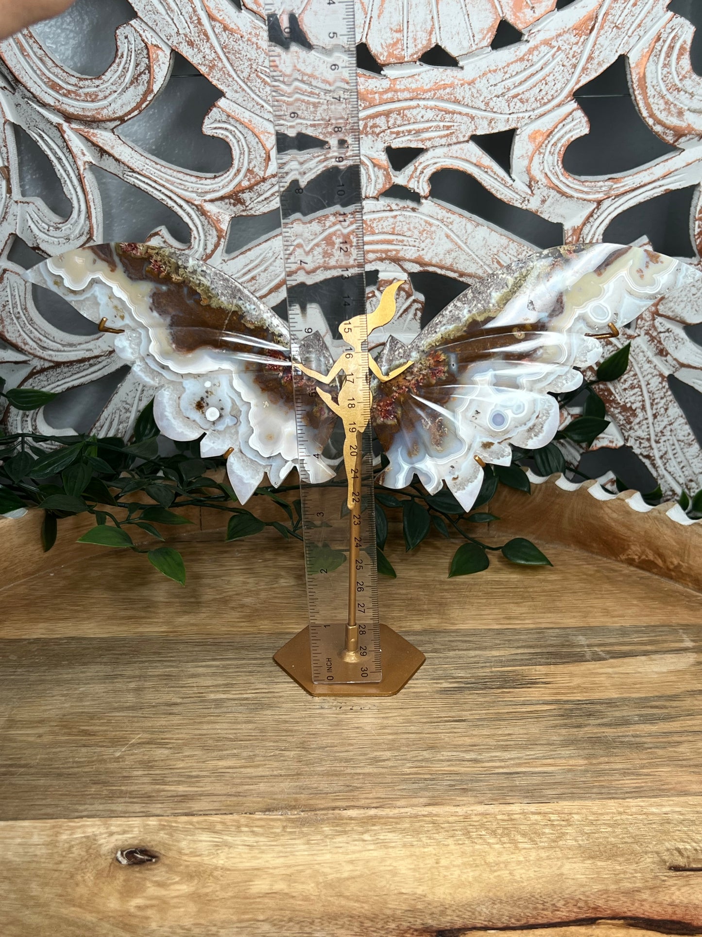 Scenic Moss Agate Wings