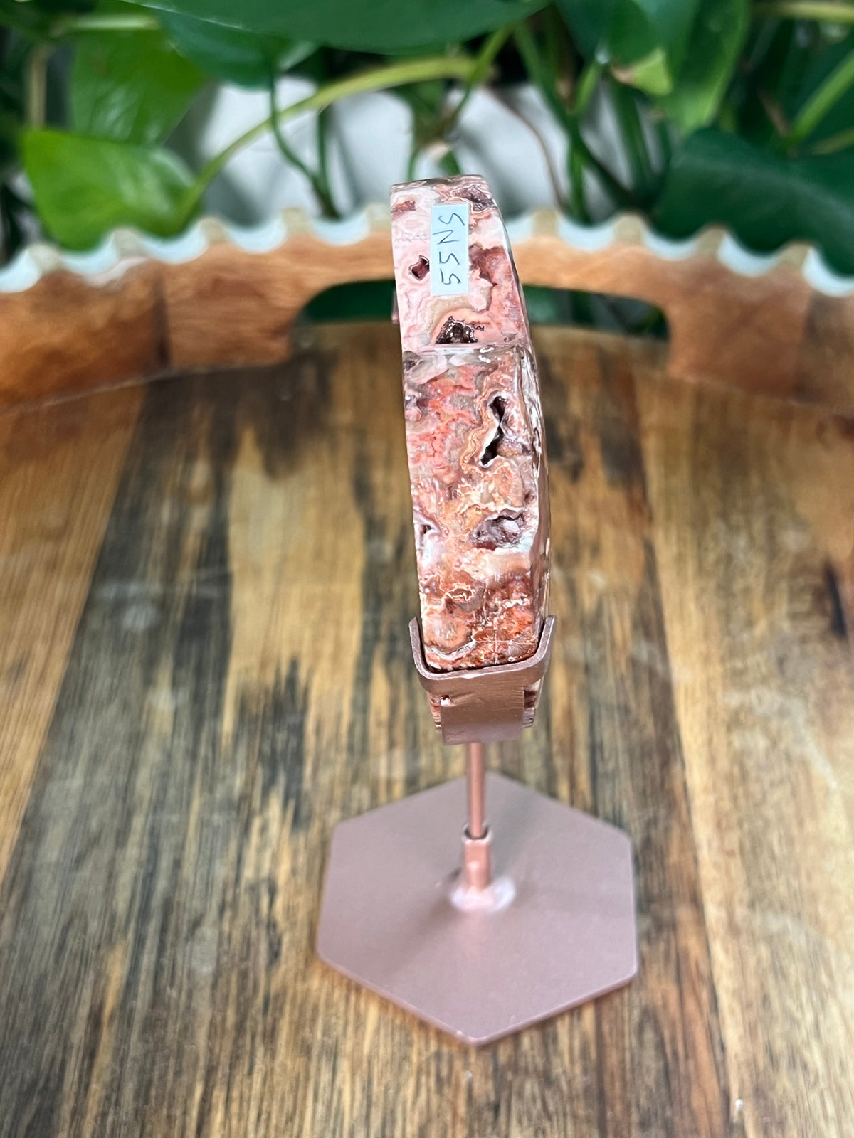 Crazy Lace Agate Heart: NS