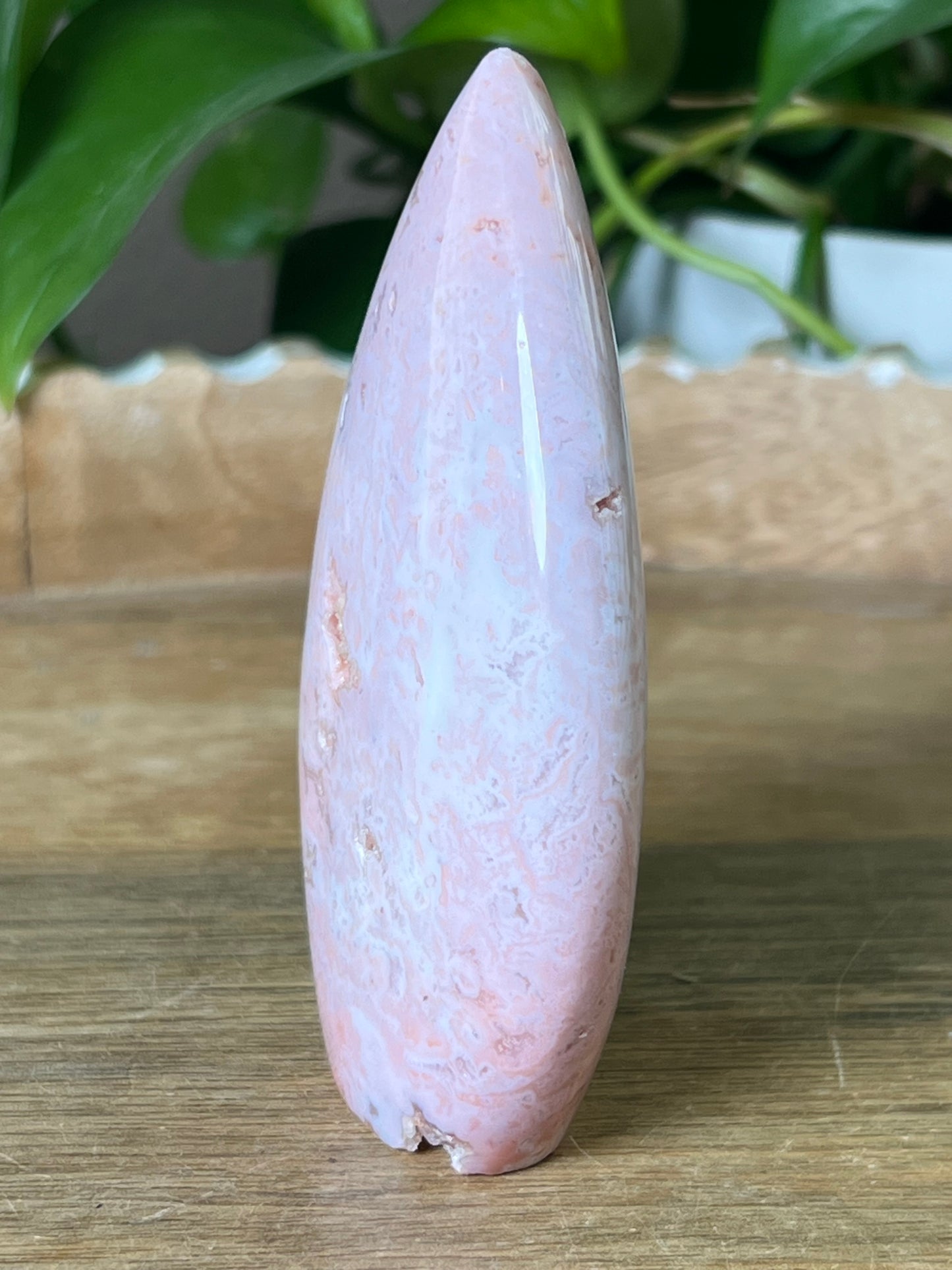 Pink Carnelian Flame