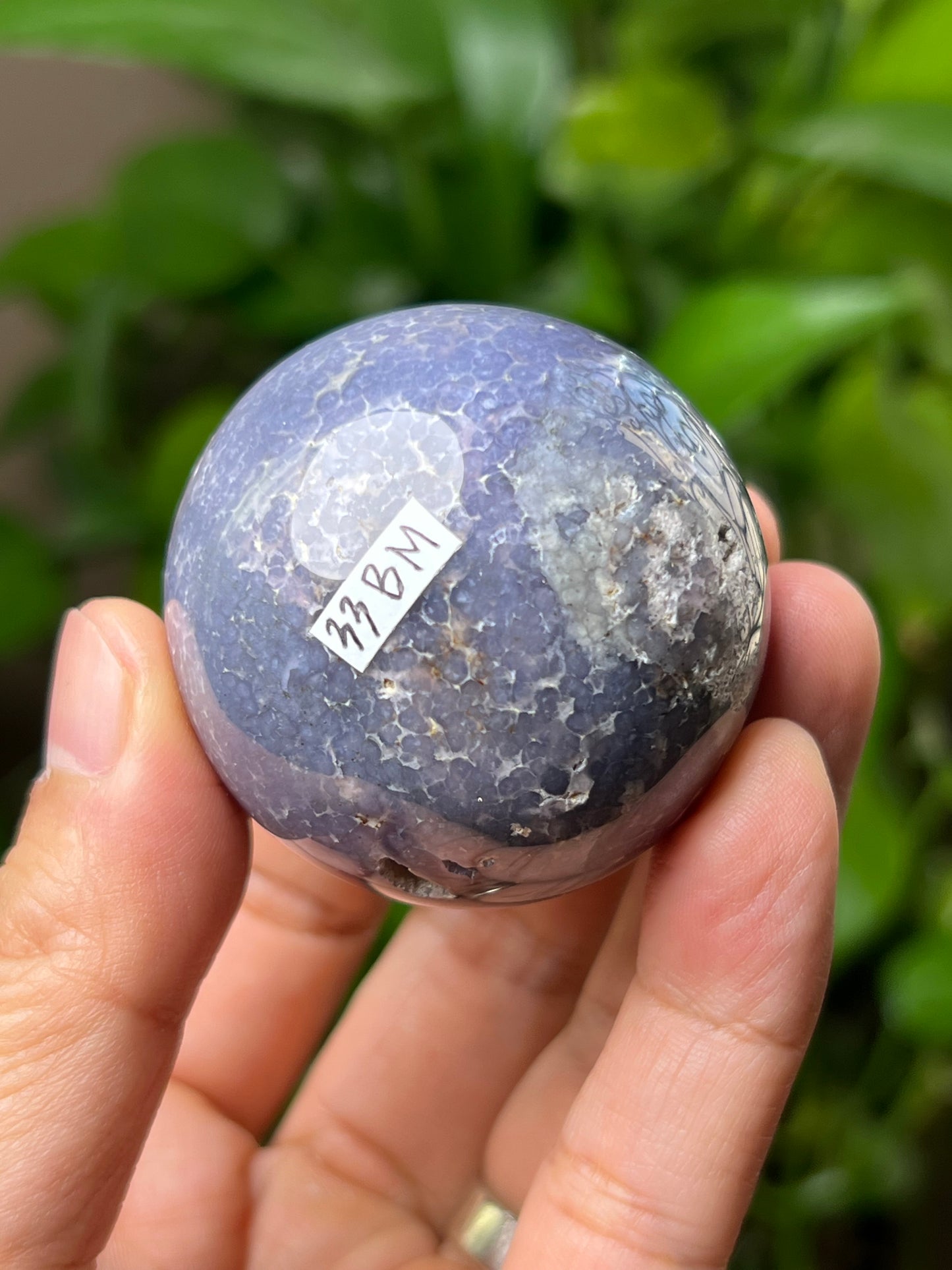 Grape Agate Sphere