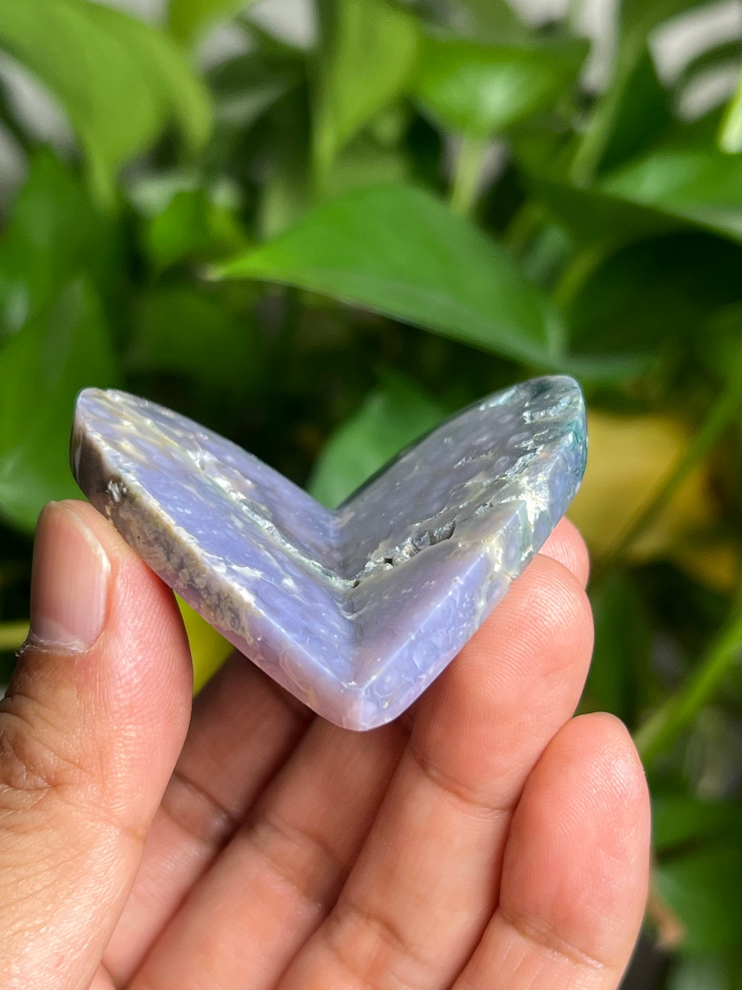 Grape Agate 3D Butterfly BD