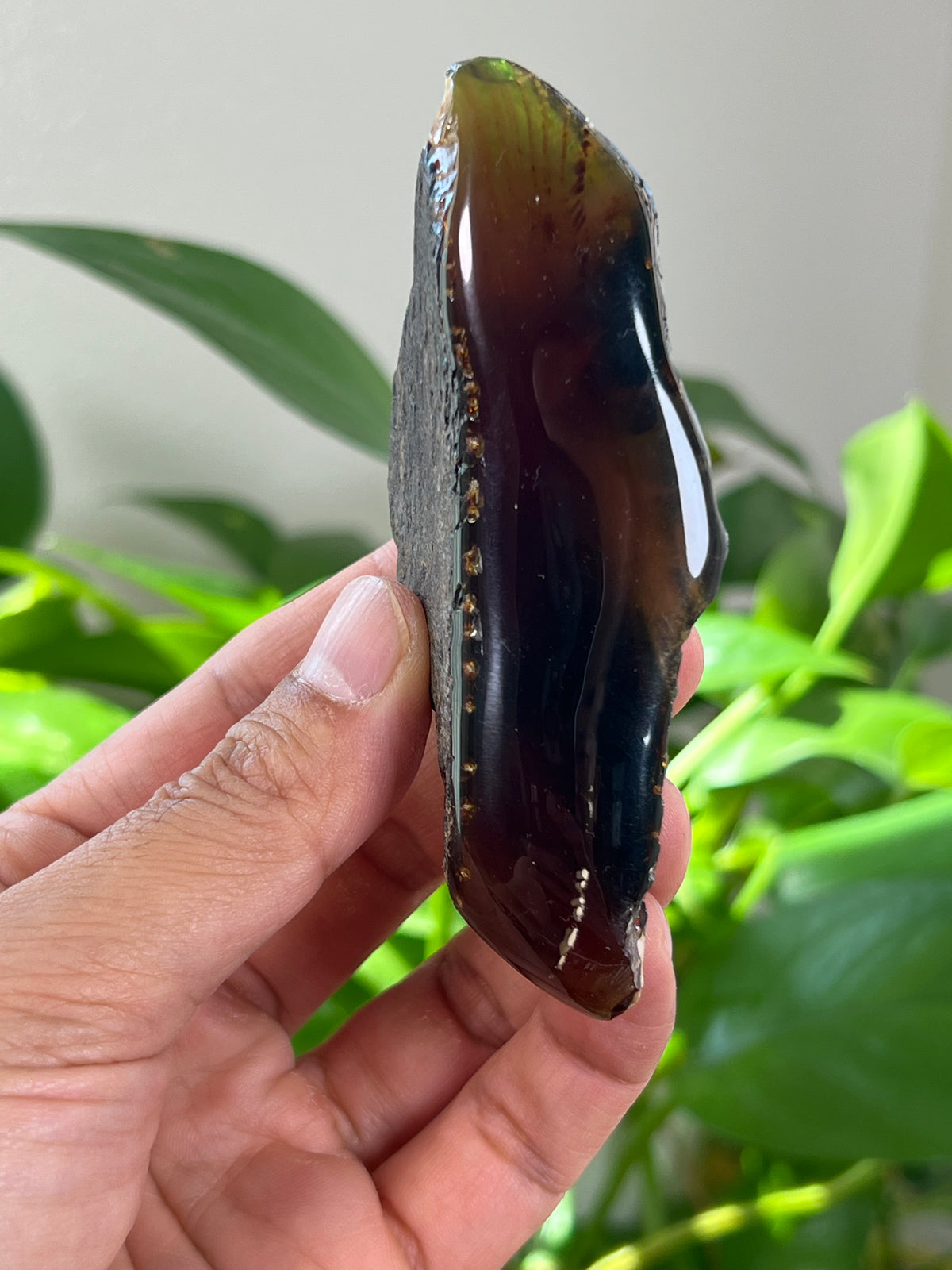 Blue Amber Freeform