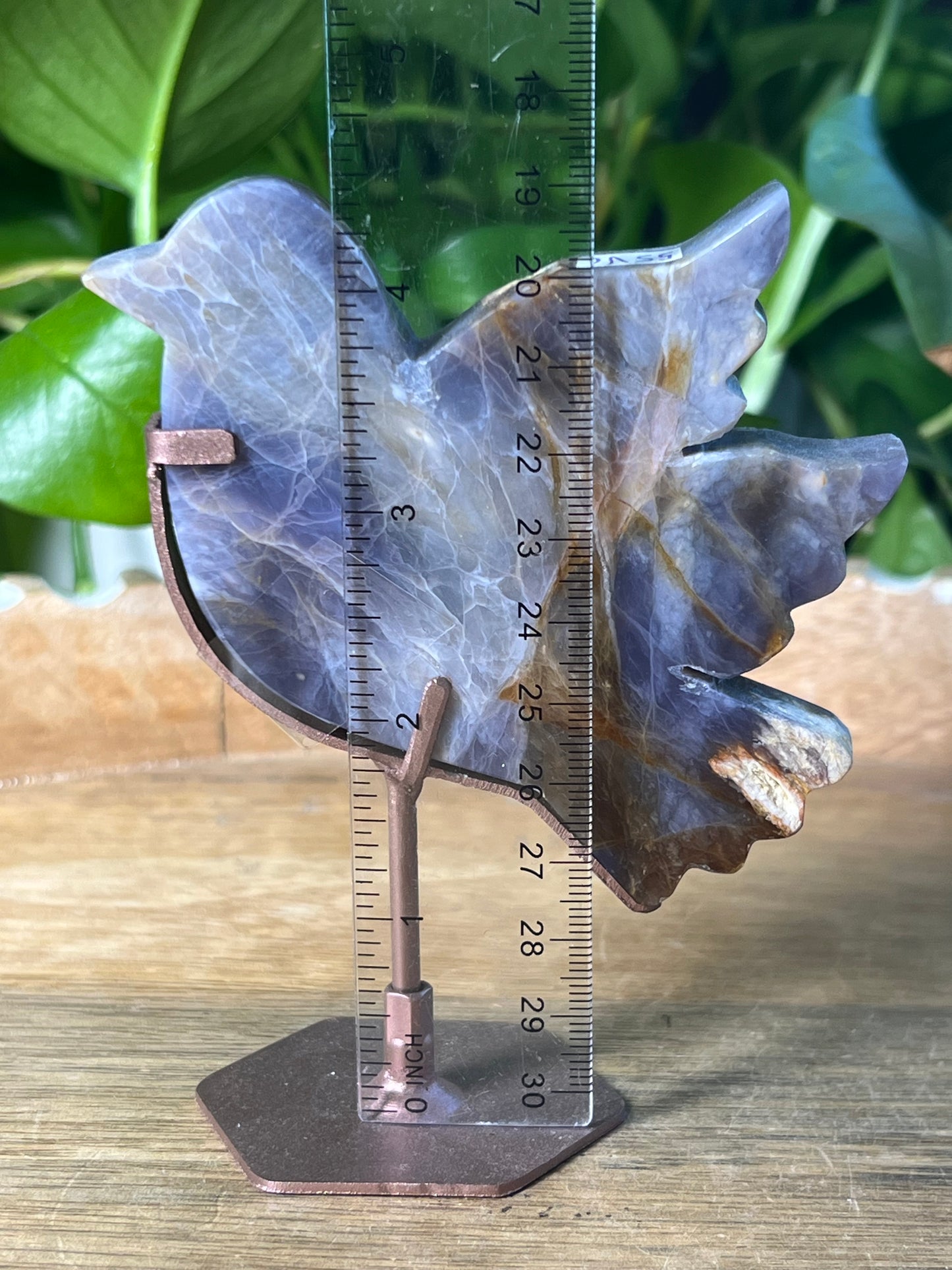 Purple Chalcedony Bird
