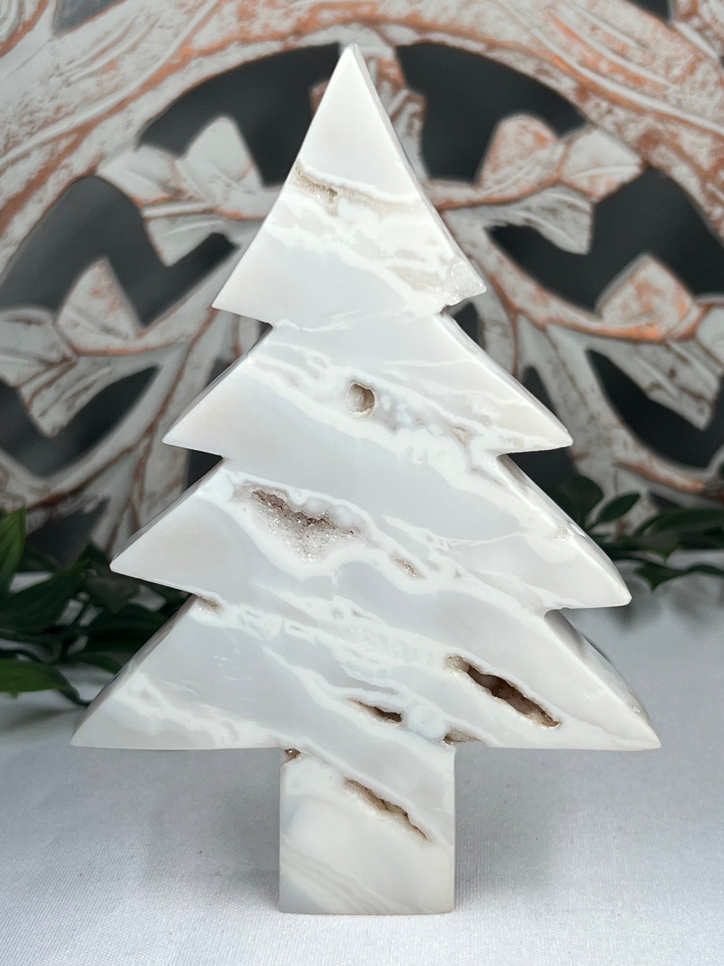 White Plume Agate Tree