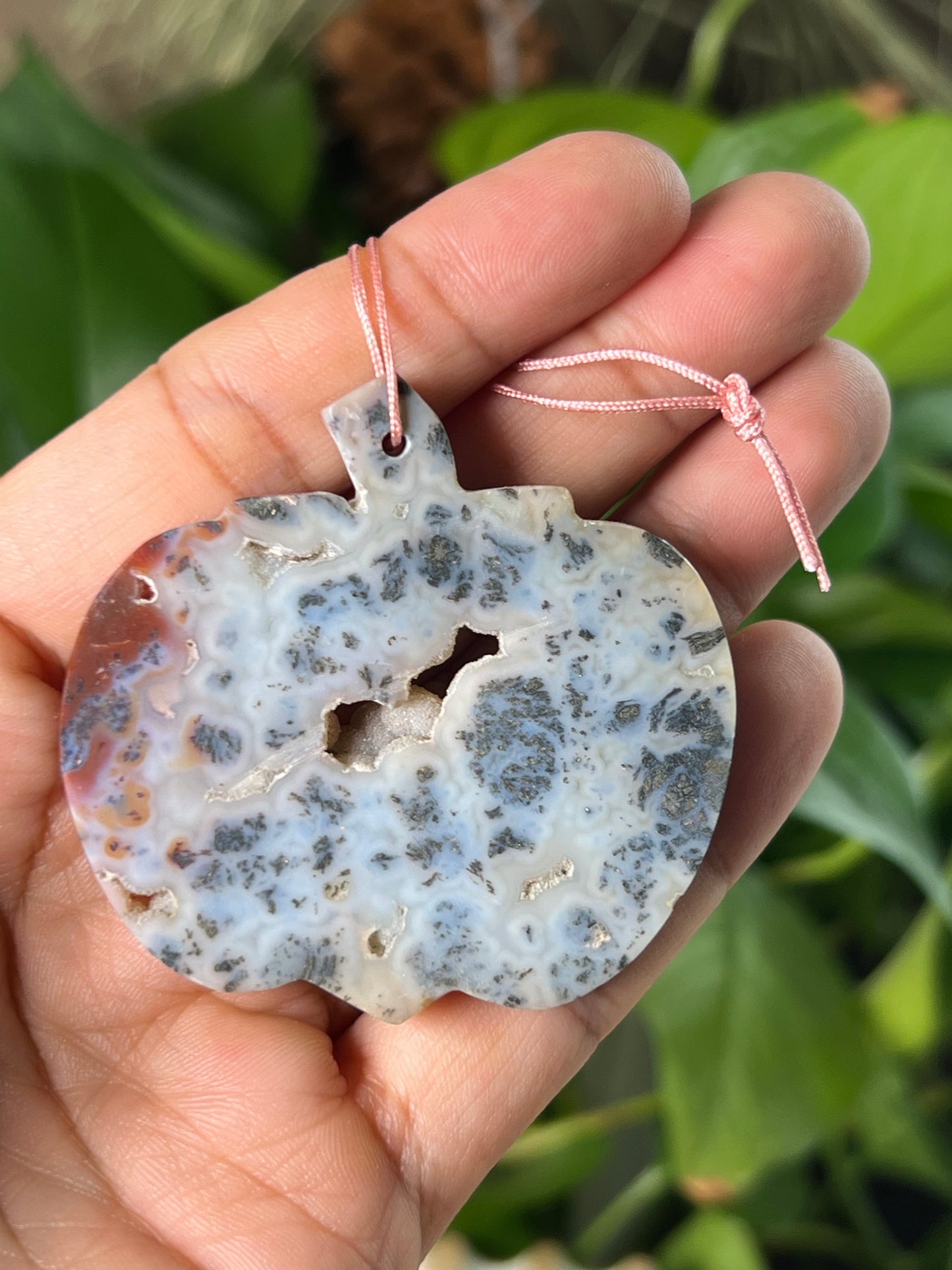 Marcasite Pumpkin Ornament