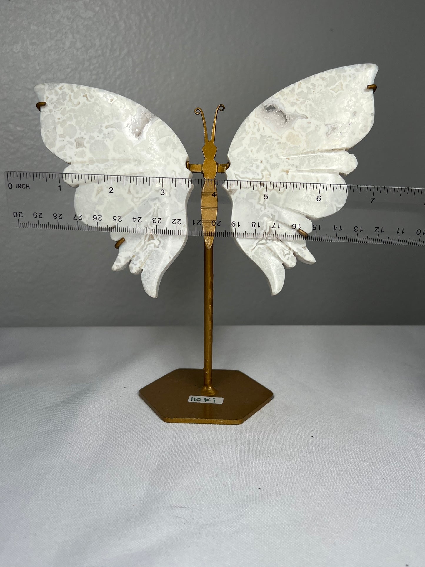 White Plume Agate Wings