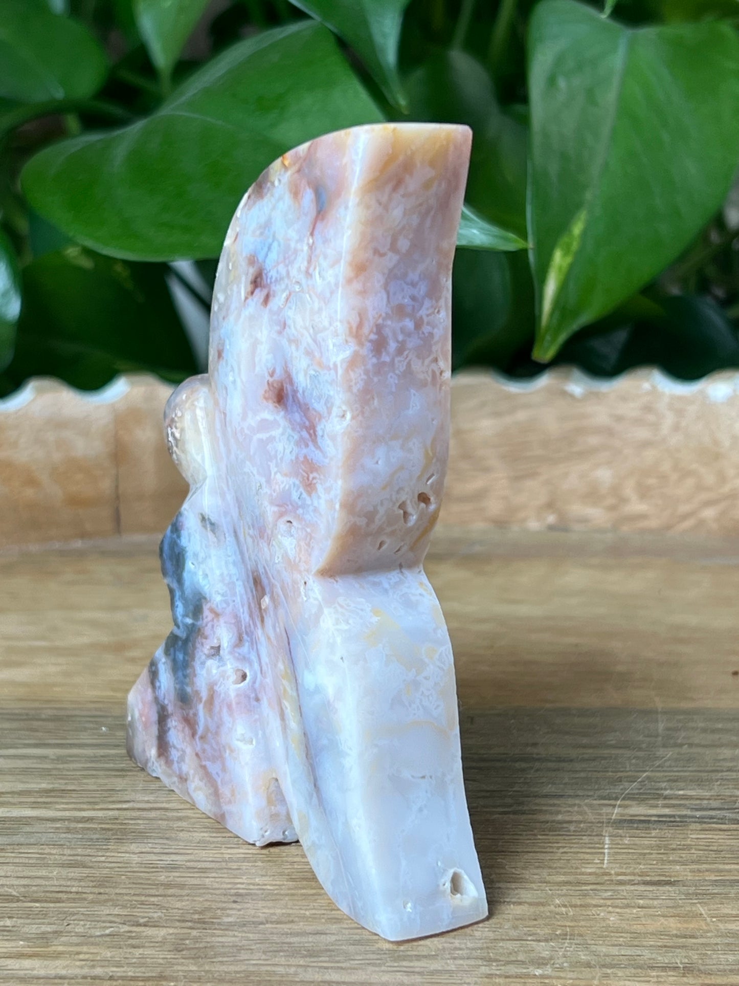 Rainbow Plume Agate Fairy